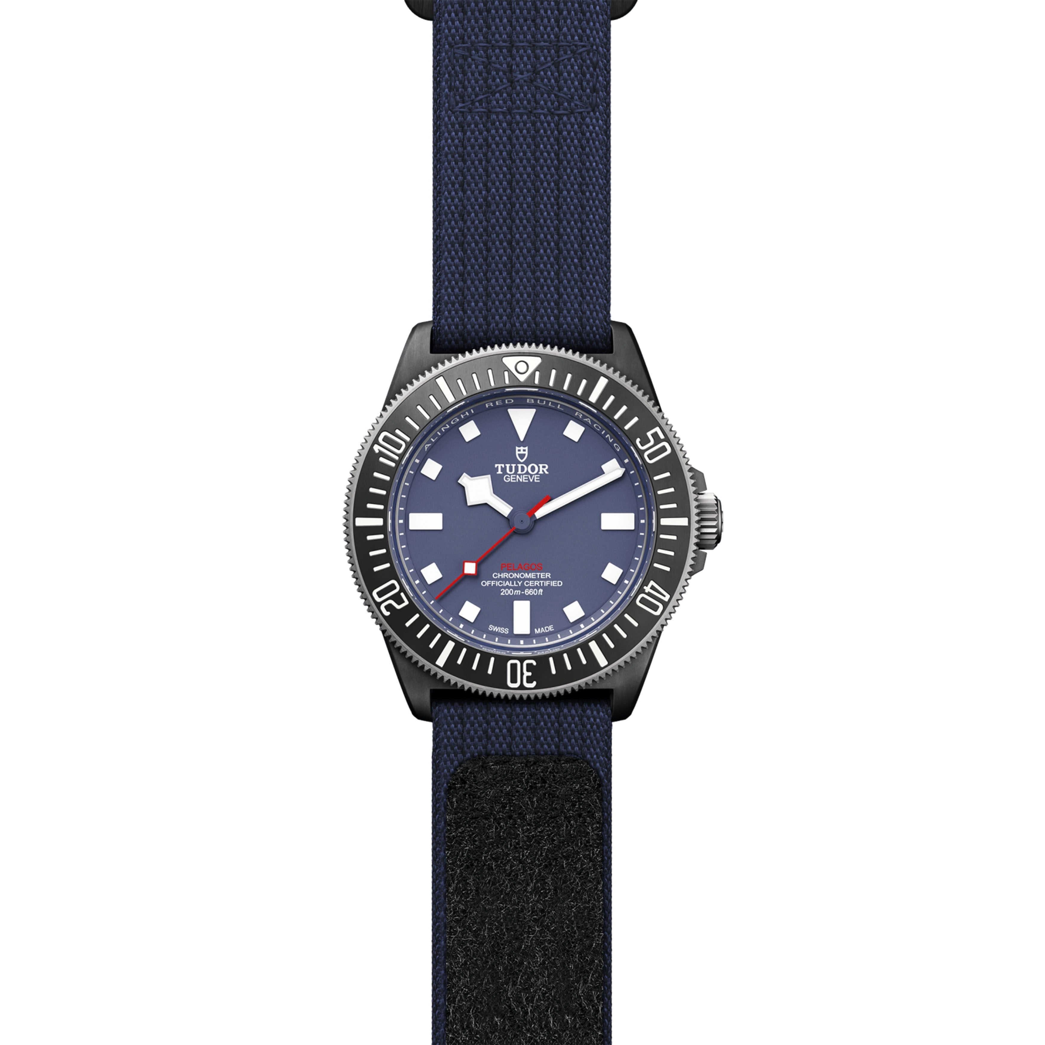 Tudor Pelagos FXD Alinghi Red Bull Racing Watch, 42mm Blue Dial, M25707KN-0001