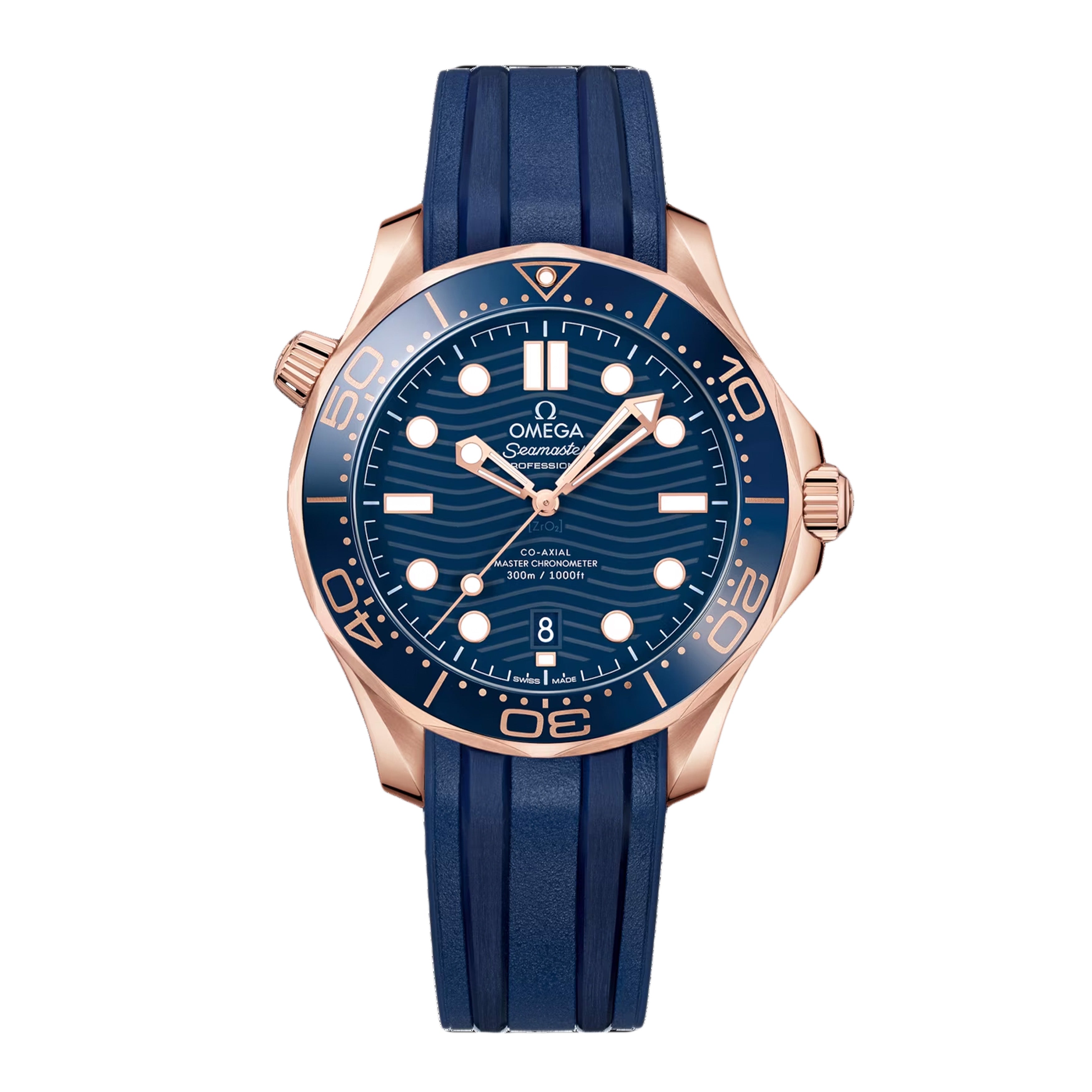 Omega Seamaster Diver 300m Watch, 42mm Blue Dial, 210.62.42.20.03.001