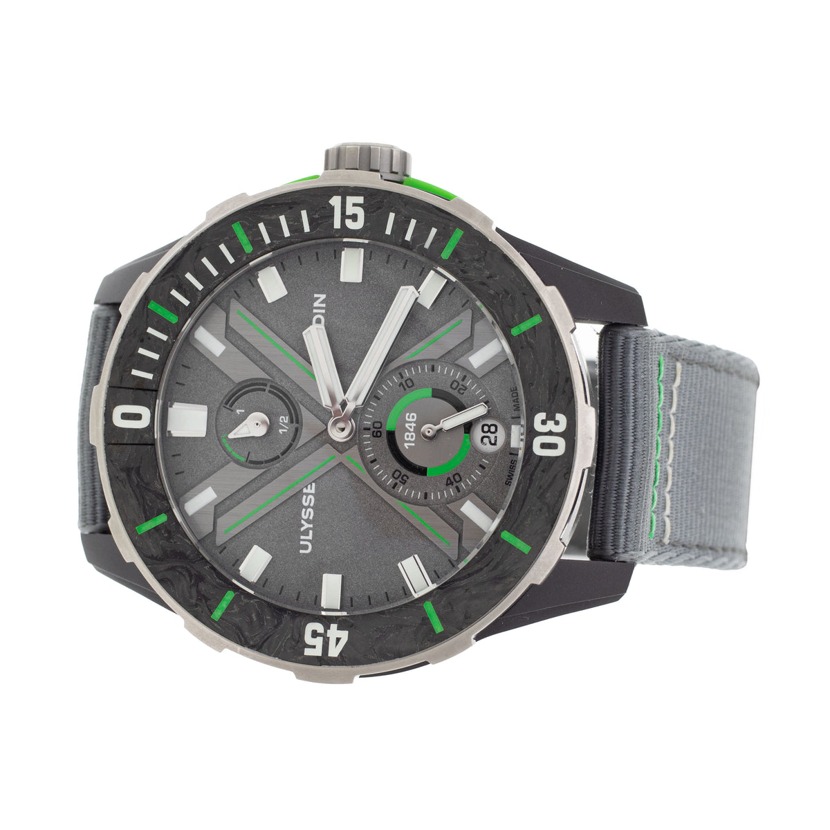 Ulysse Nardin Diver The Ocean Race Carbonium 44mm 1183-170LE-1A-TOR Full Set