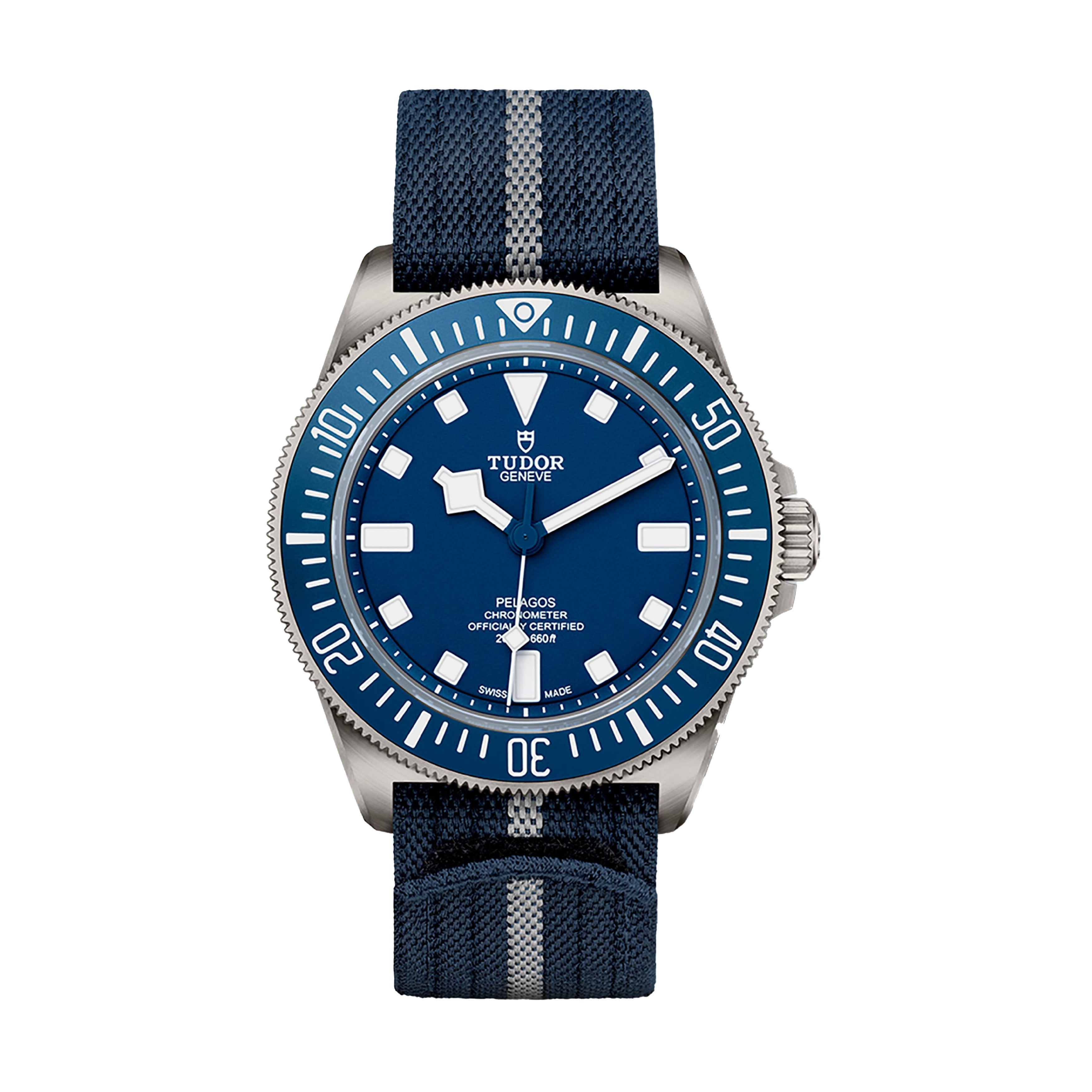 Tudor Pelagos FXD Watch, 42mm Blue Dial, M25707B-0001