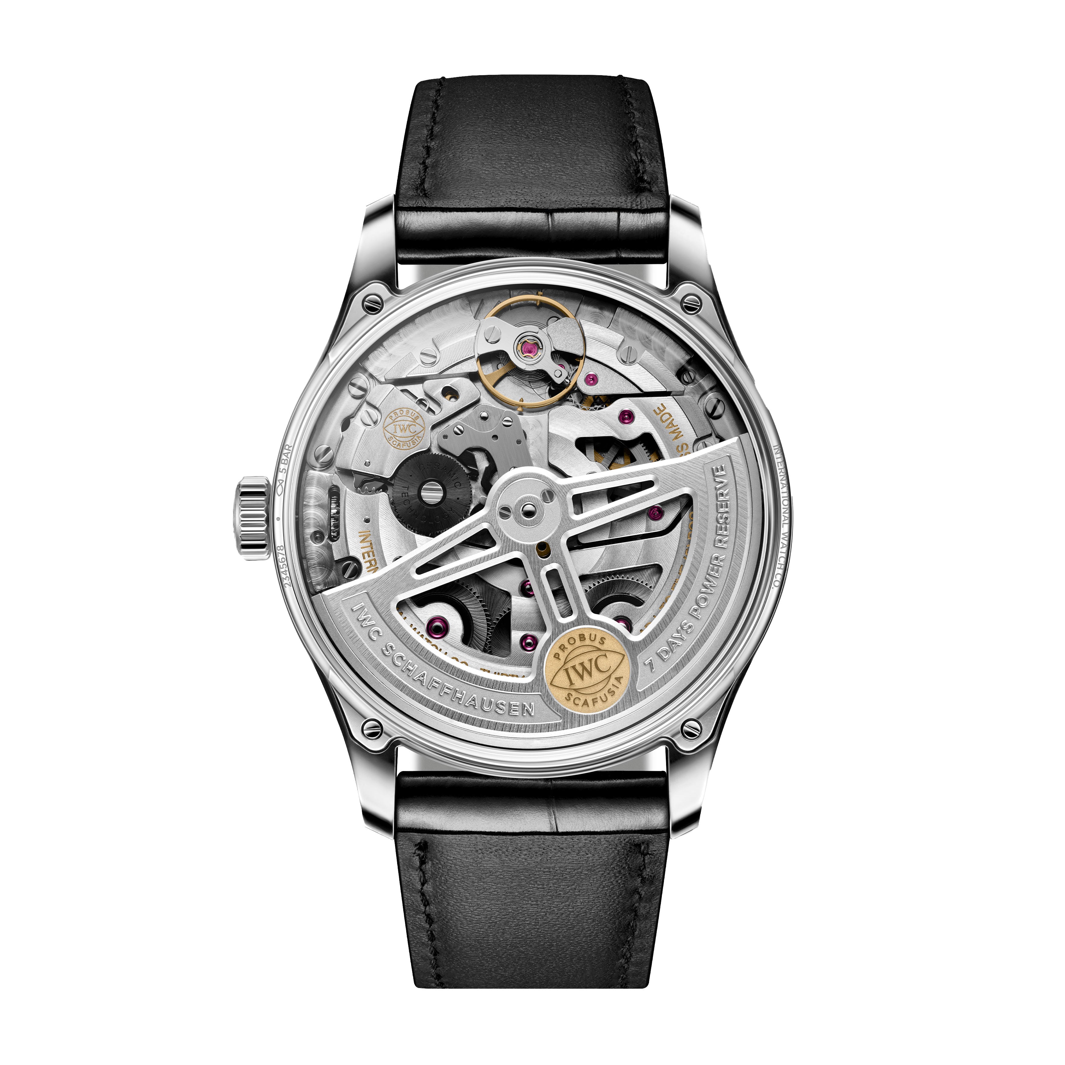 IWC Portugieser Automatic Watch, 42mm Silver Dial, IW501701