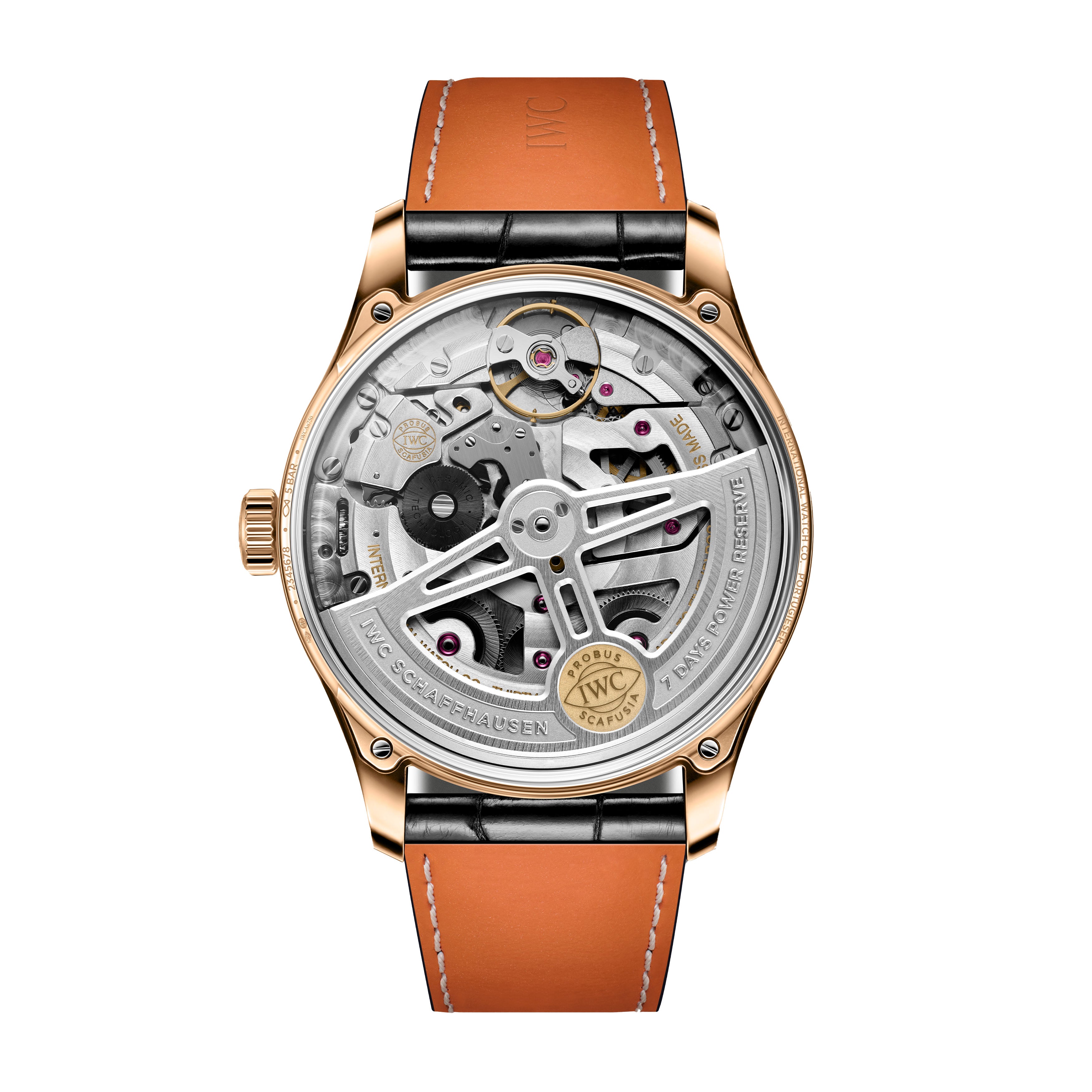 IWC Portugieser Automatic Watch, 42mm Black Dial, IW501707