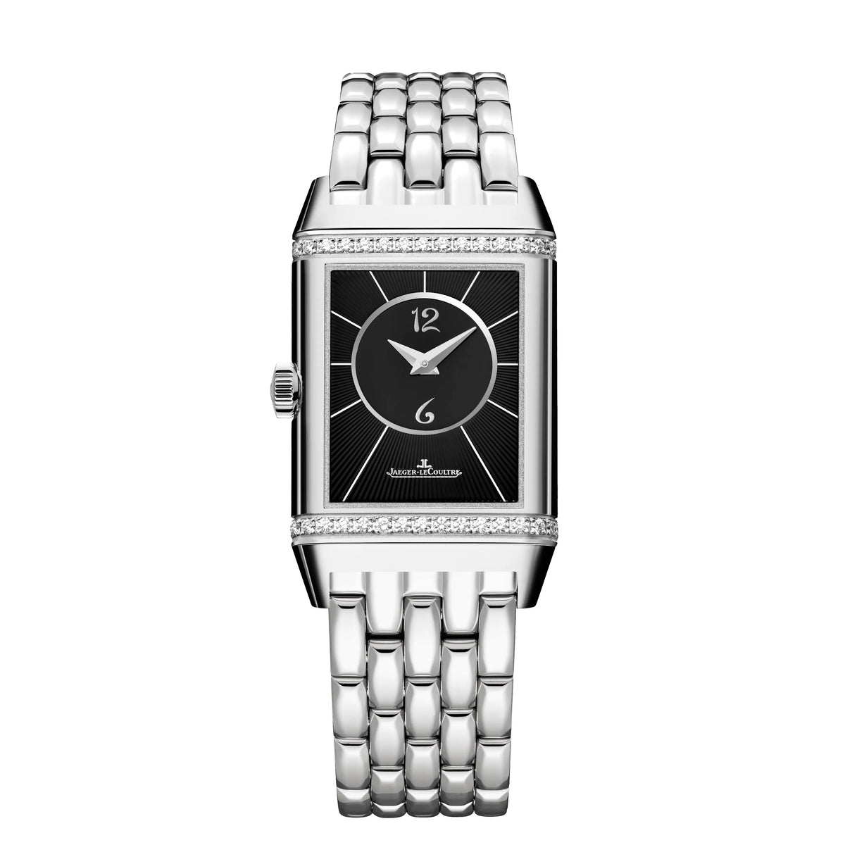 Jaeger-LeCoultre Reverso Classic Duetto Watch, 40x24mm Silver Dial, Q2588120