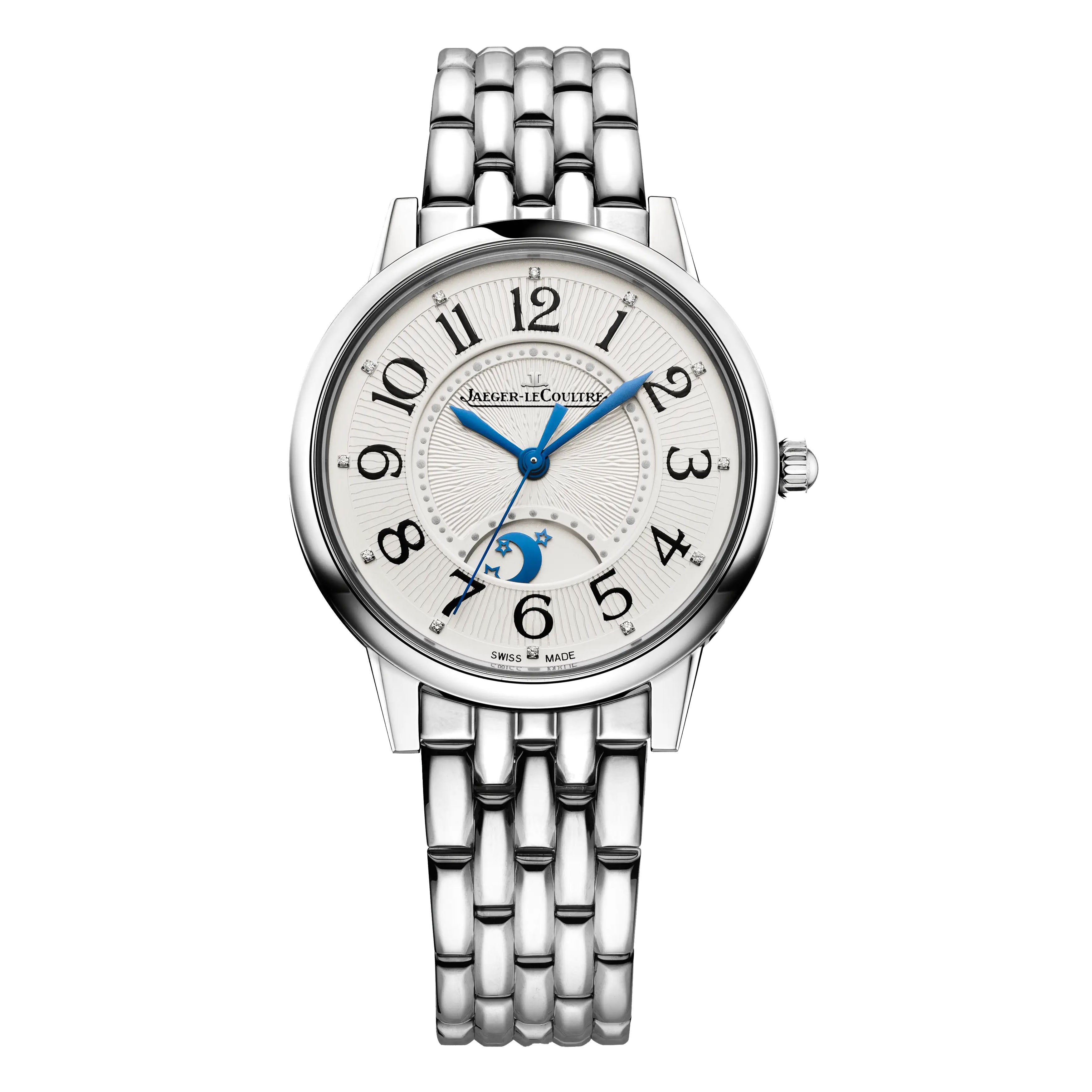 Jaeger-LeCoultre Randez-Vous Classic Night & Day Watch, 34mm Silver Dial, Q3448110
