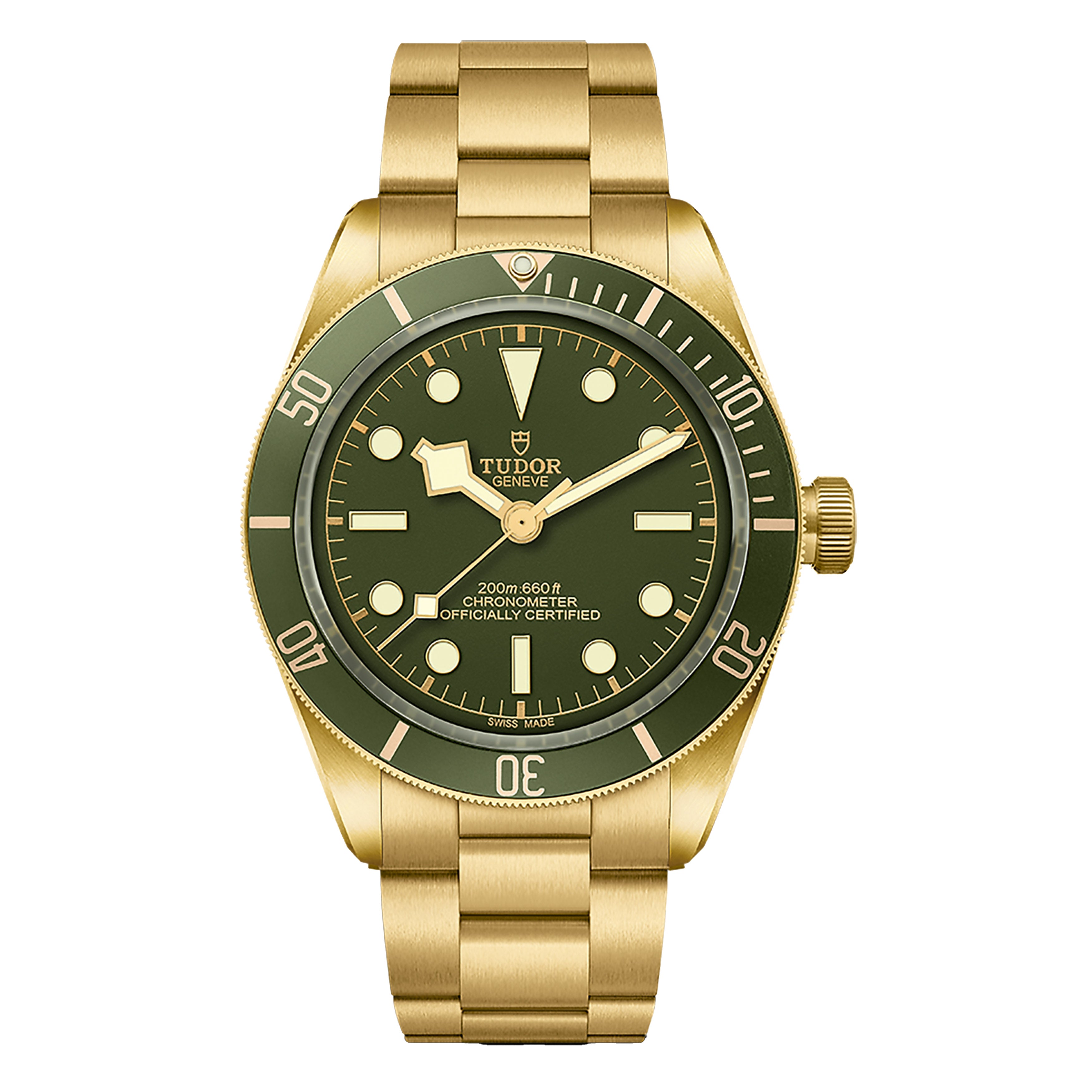 Tudor Black Bay 58 18K Watch, 38mm Green Dial, M79018V-0006