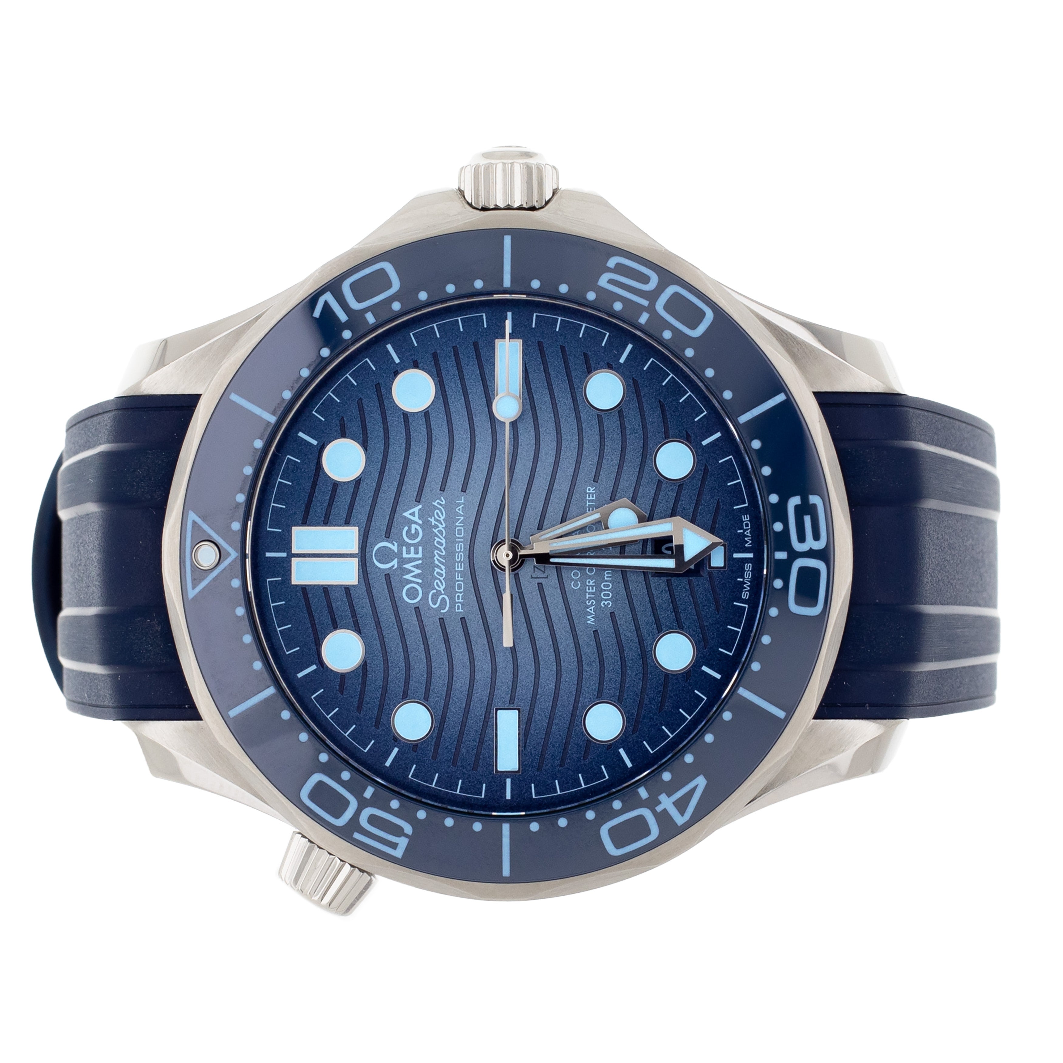 Omega Seamaster Diver 300m Steel Blue Dial 42mm 210.32.42.20.03.002 Full Set