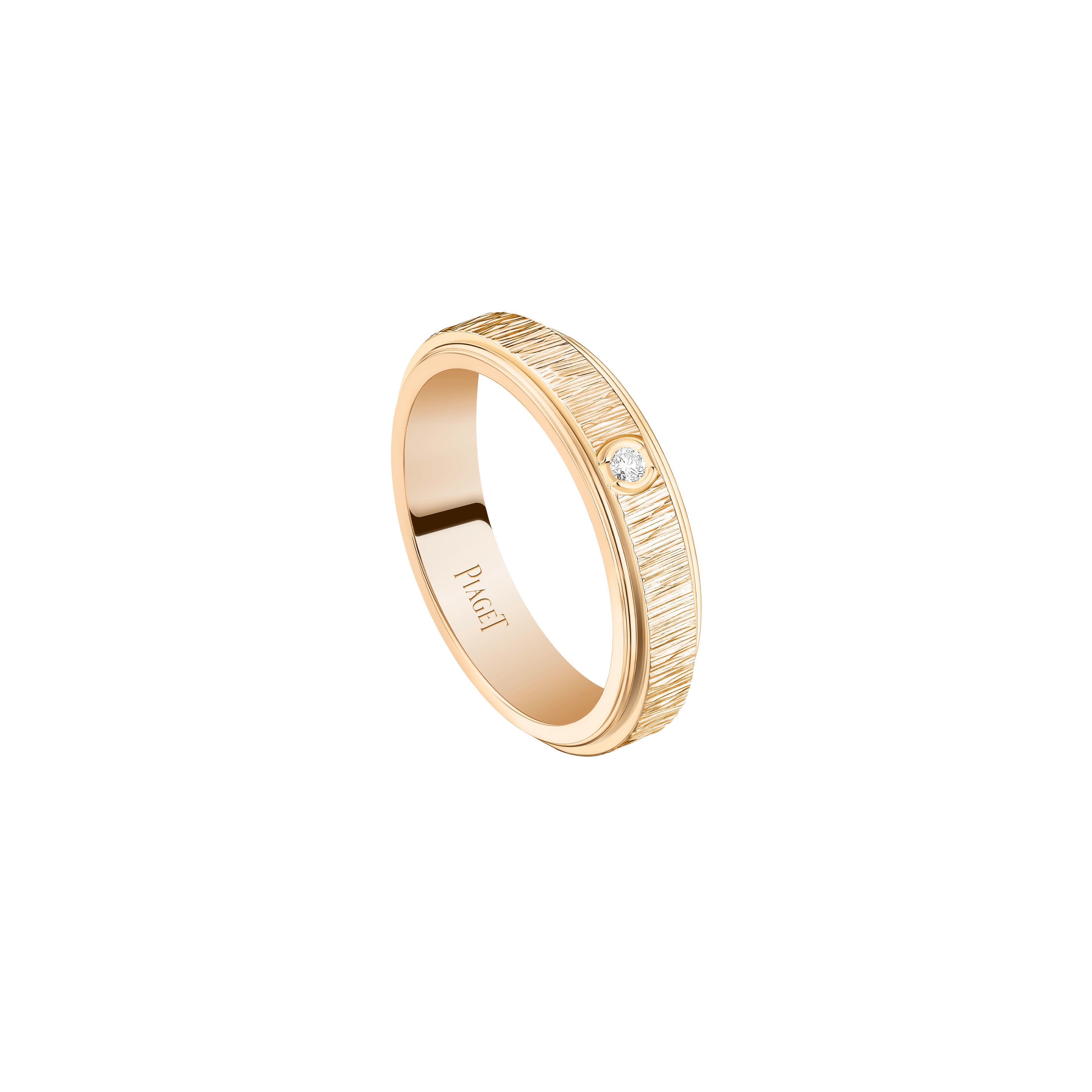 Piaget Possession "Decor Palace" 18k Rose Gold Diamond Ring
