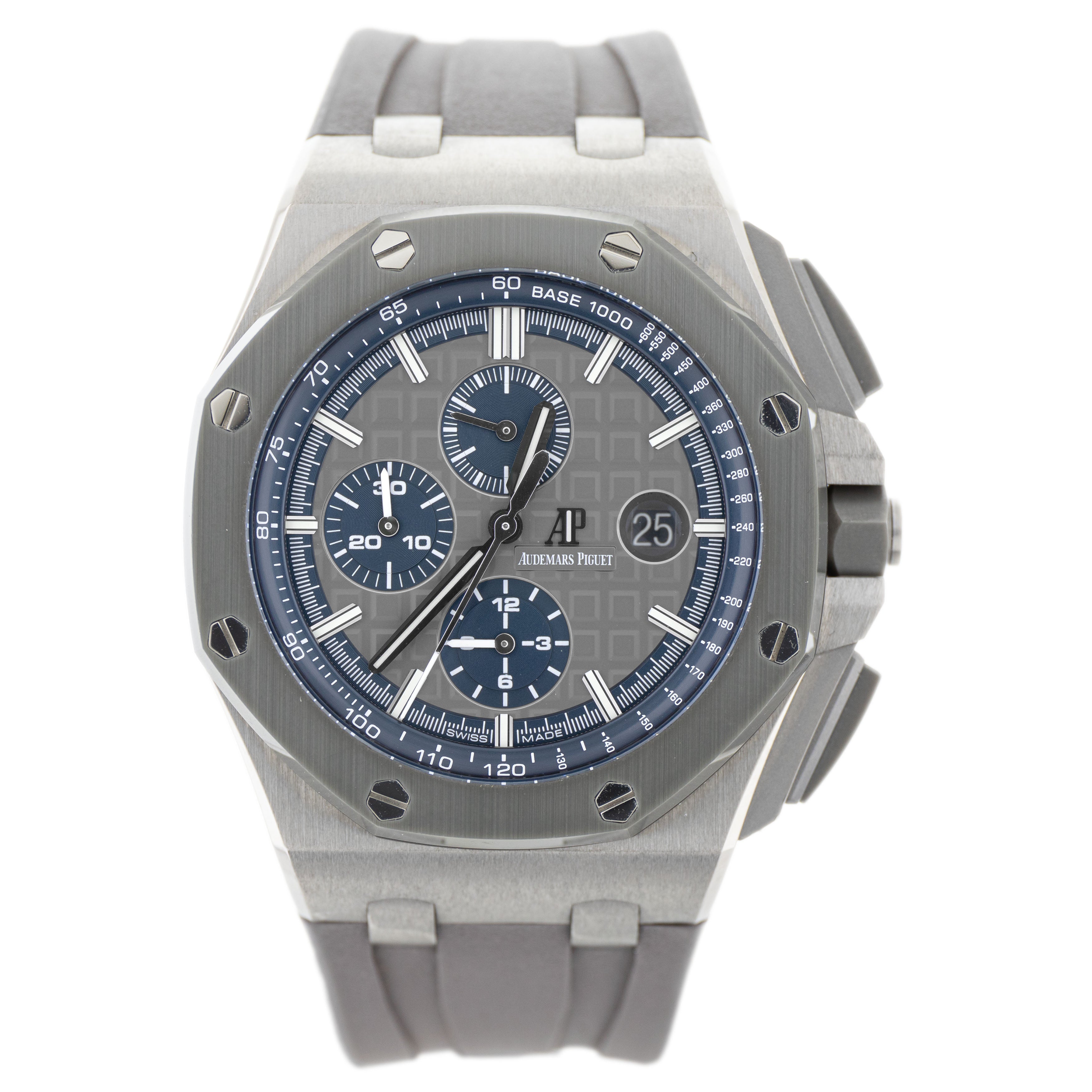 Audemars Piguet Royal Oak Offshore Chronograph Titanium Gray 44mm 26400IO Full Set