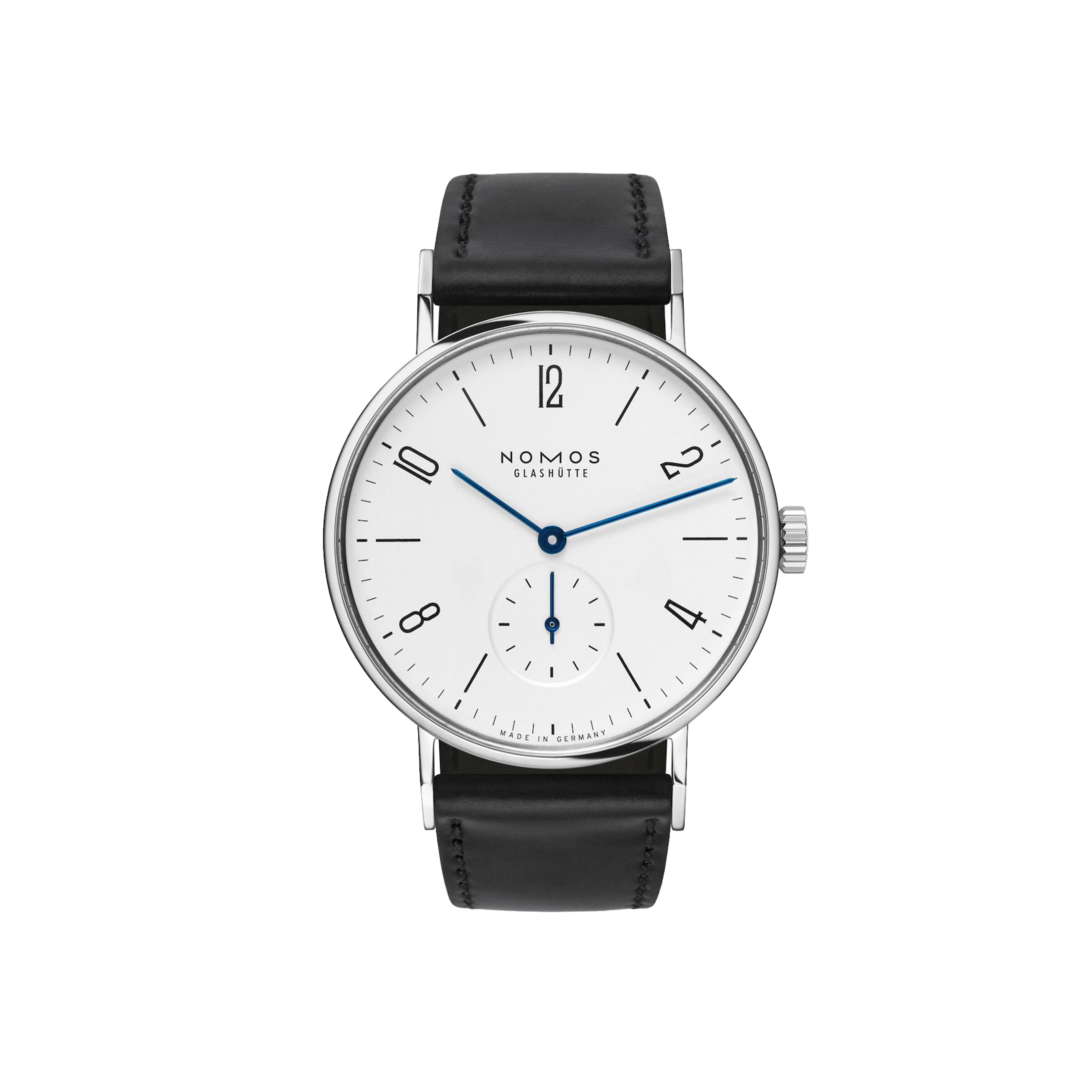 Nomos Glashutte Tangente Watch, 36mm Silver Dial, 139