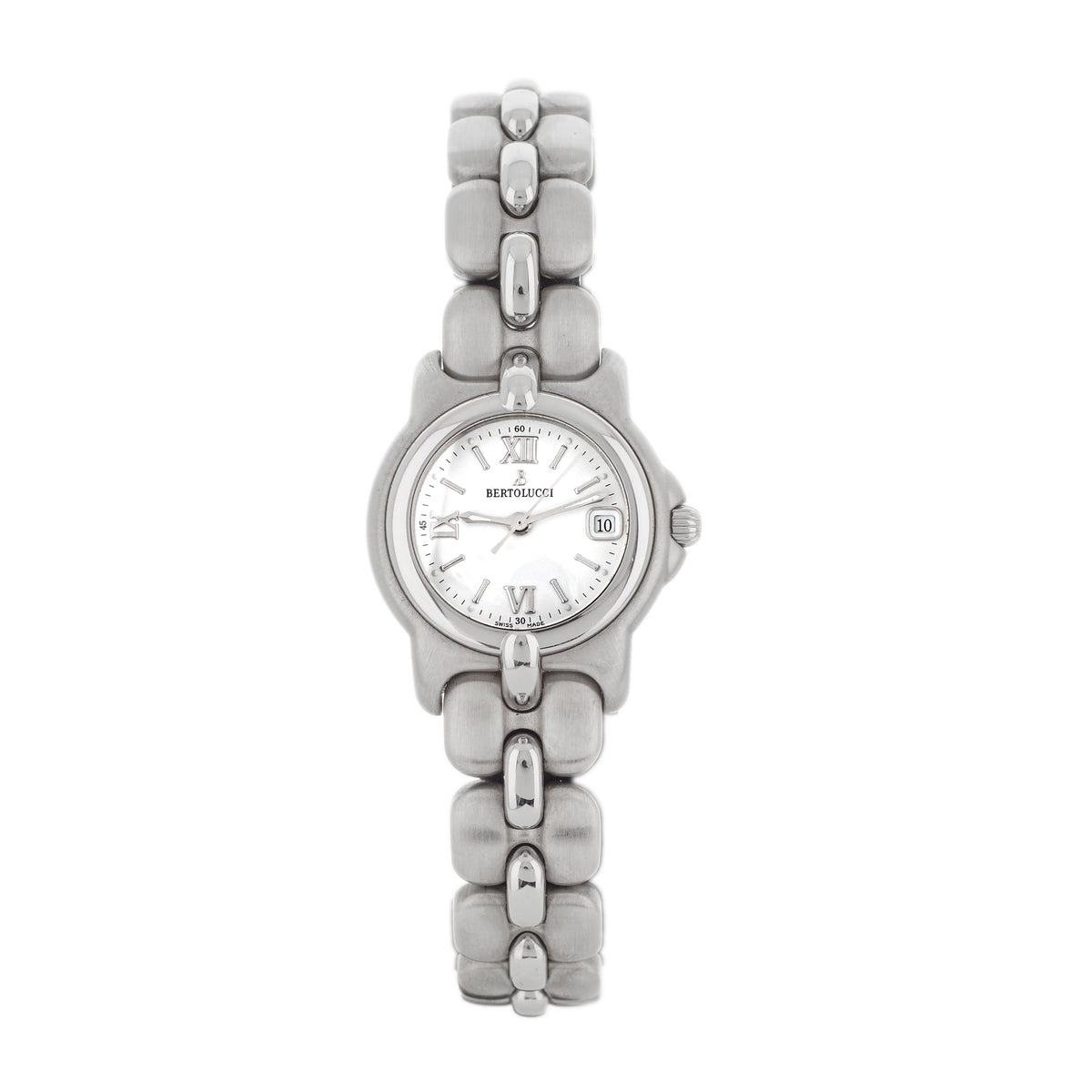 Bertolucci Pulchra Date Stainless Steel White Dial 24mm 083.41.A display picture 2