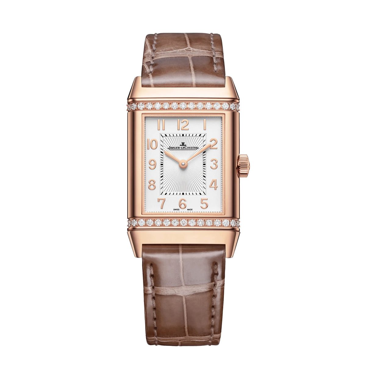 Jaeger-LeCoultre Reverso Classic Duetto Watch, 40x24.4mm Silver Dial, Q2572570