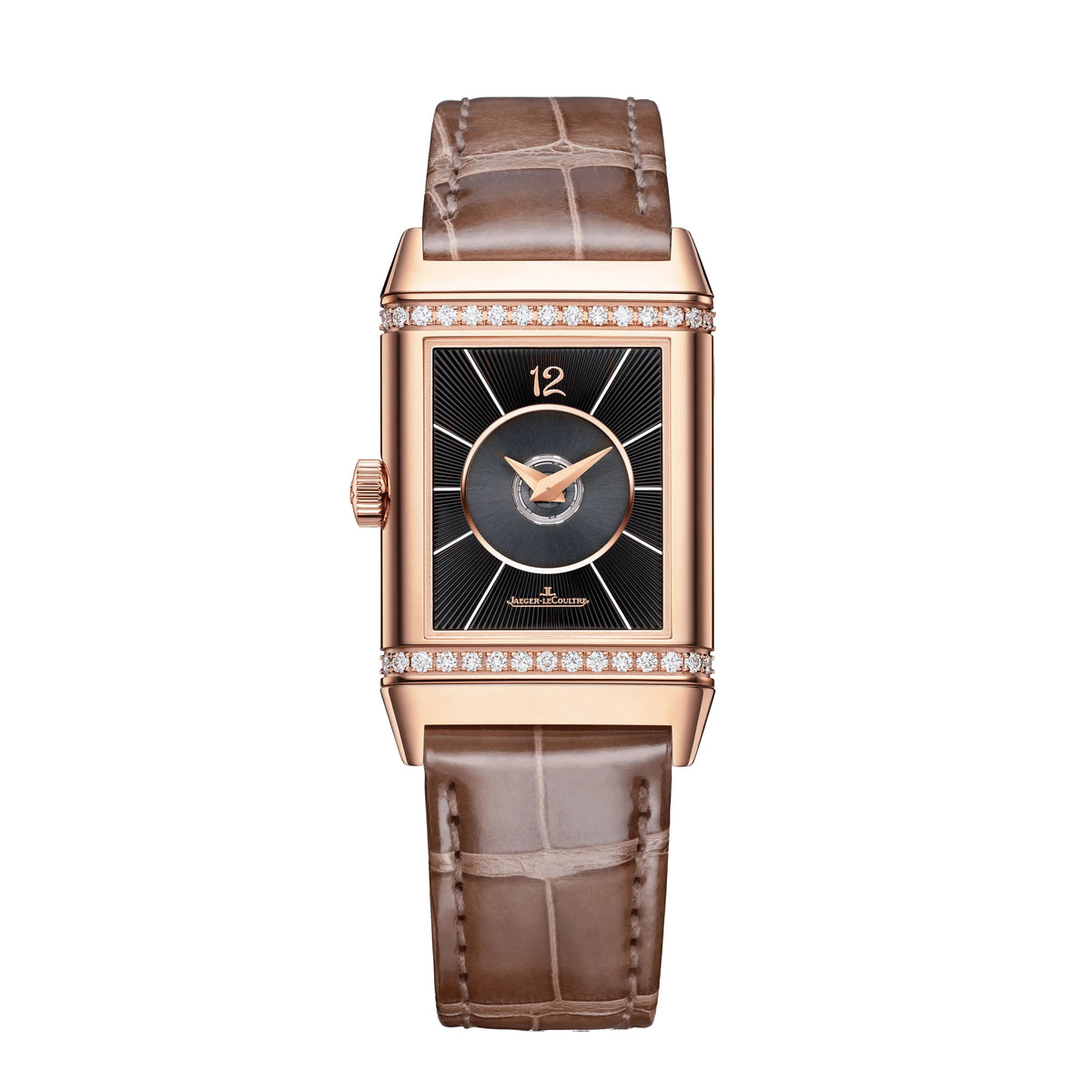 Jaeger-LeCoultre Reverso Classic Duetto Watch, 40x24.4mm Silver Dial, Q2572570