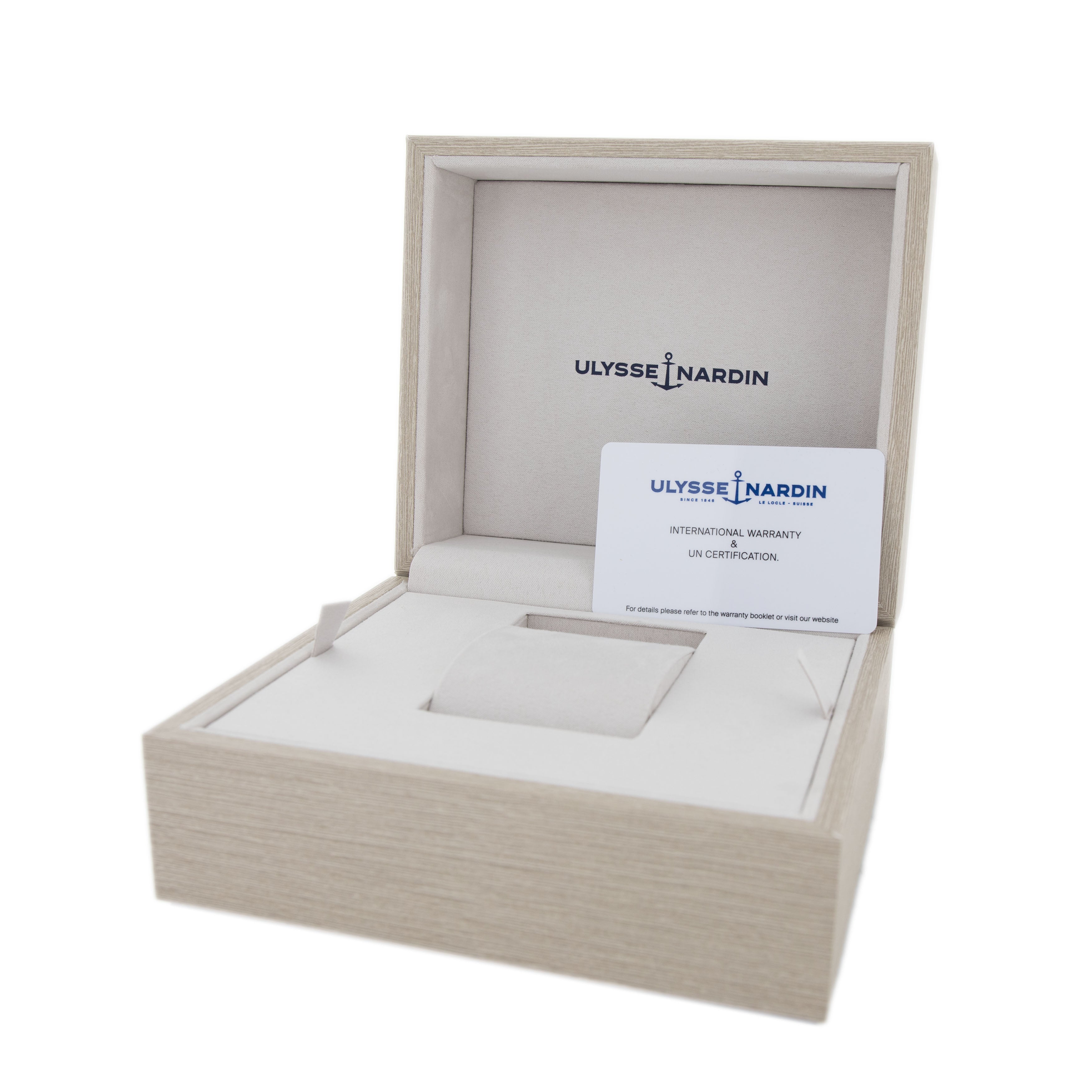 Ulysse Nardin Diver NET Azure Steel Black Dial 44mm 1183-170-2B Full Set