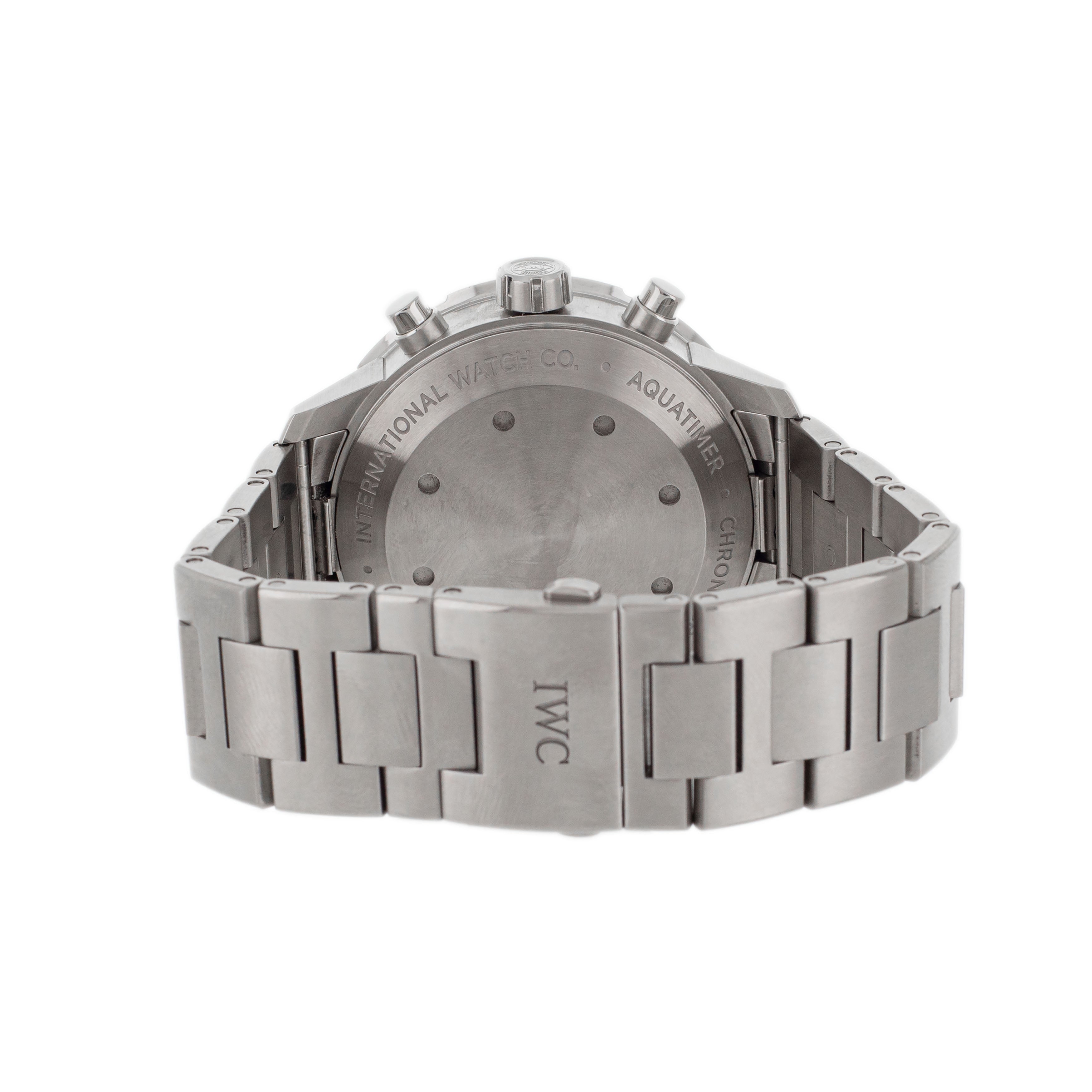 IWC Aquatimer Chronograph Stainless Steel Black Dial 44mm IW376804