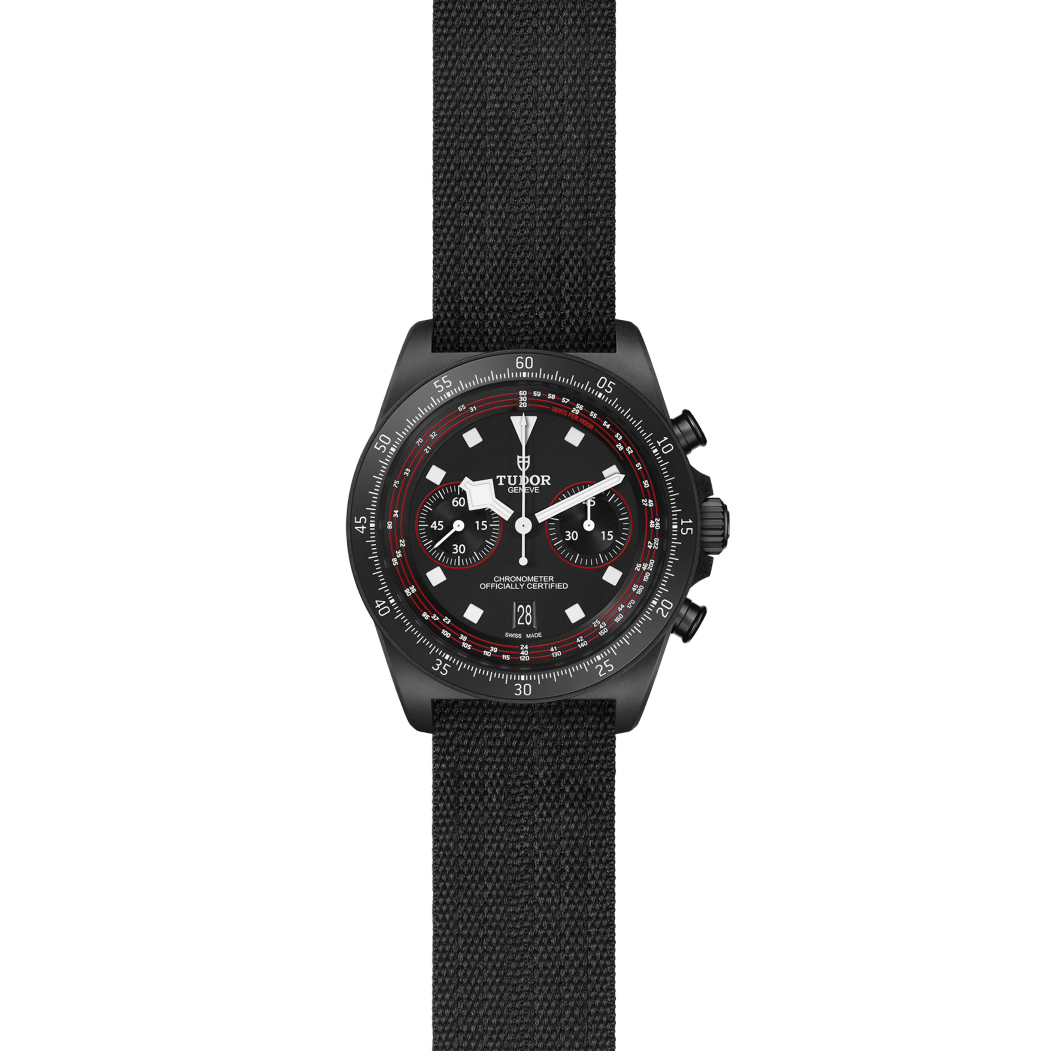 Tudor Pelagos FXD Chrono "Cycling Edition" Watch, 43mm Black Dial, M25827KN-0001