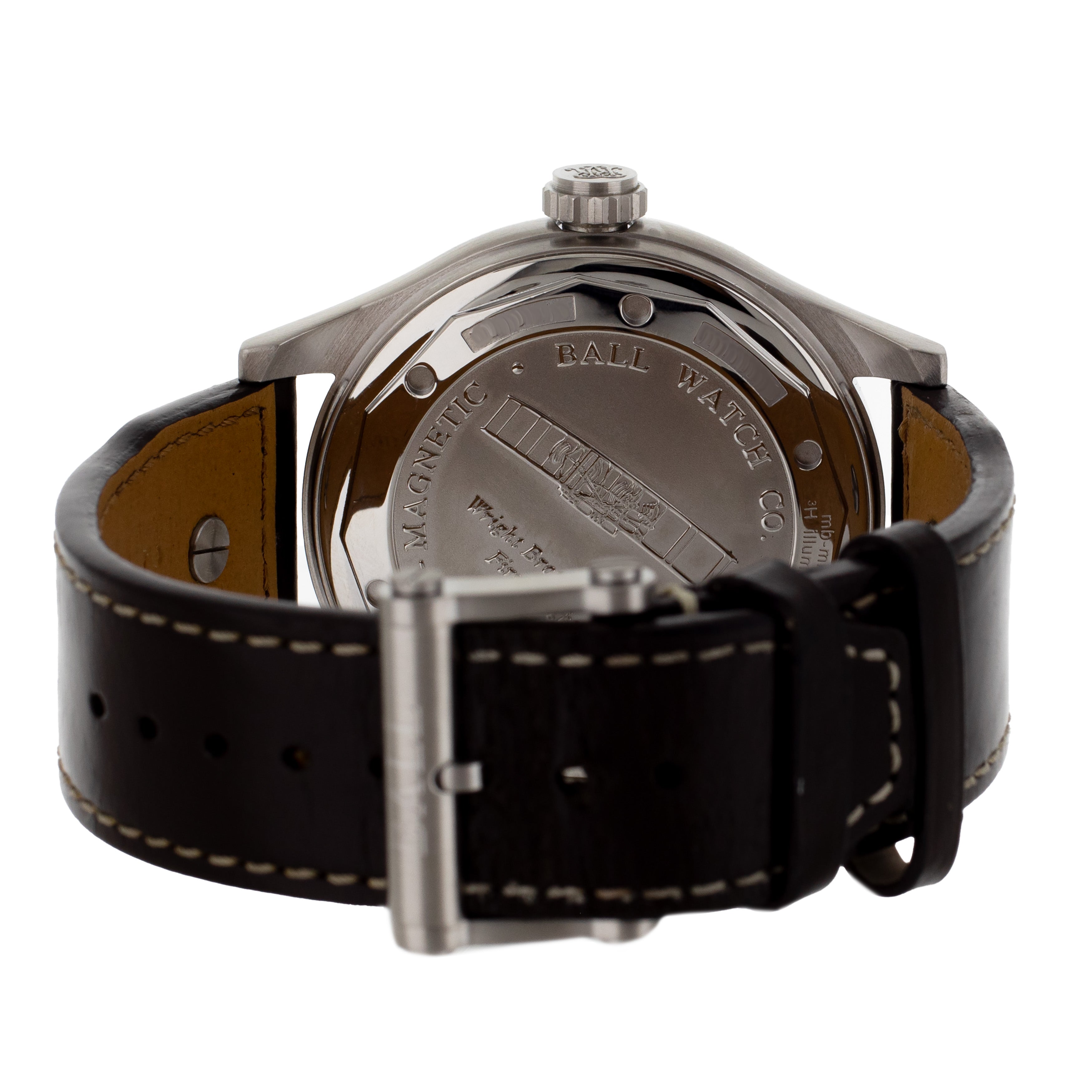 Ball Watch Co. Engineer Master II Aviator Stainless Steel Black Dial 45mm NM1080C