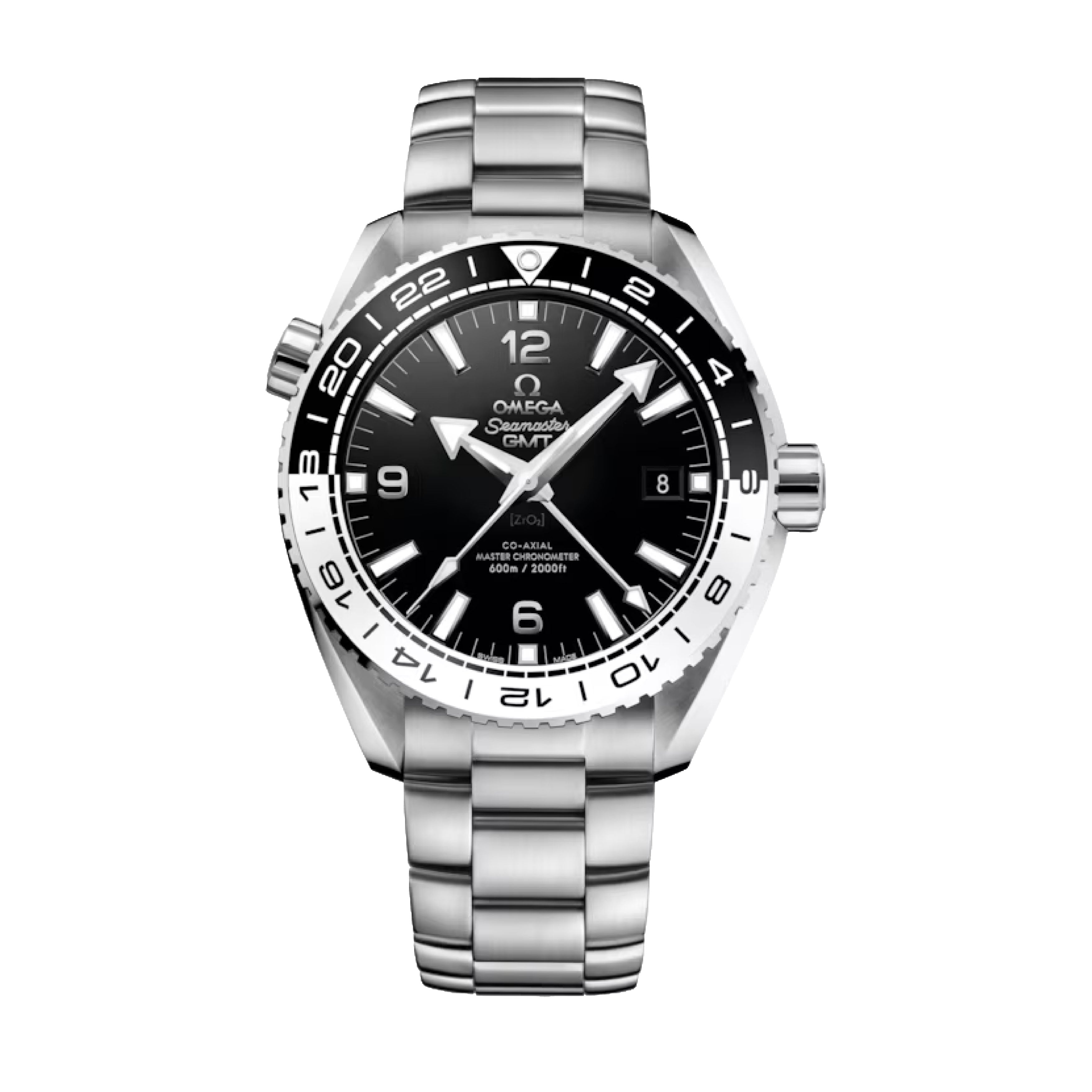 Omega Seamaster Planet Ocean 600m GMT Watch, 43.5mm Black Dial, 215.30.44.22.01.001