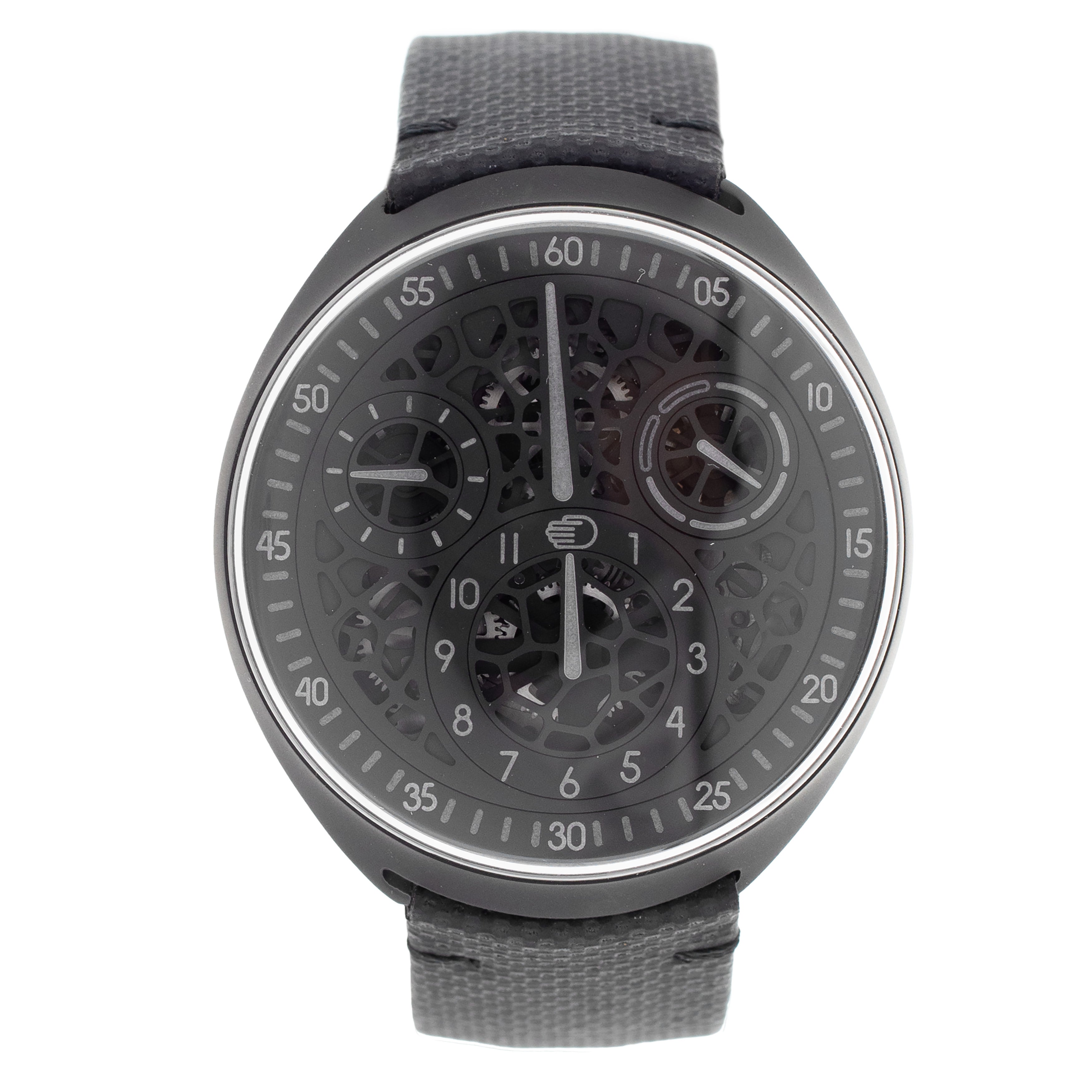 Ressence Type 1 Slim Hodinkee Titanium Skeleton Dial 42mm Type1.3HOD3 Full Set