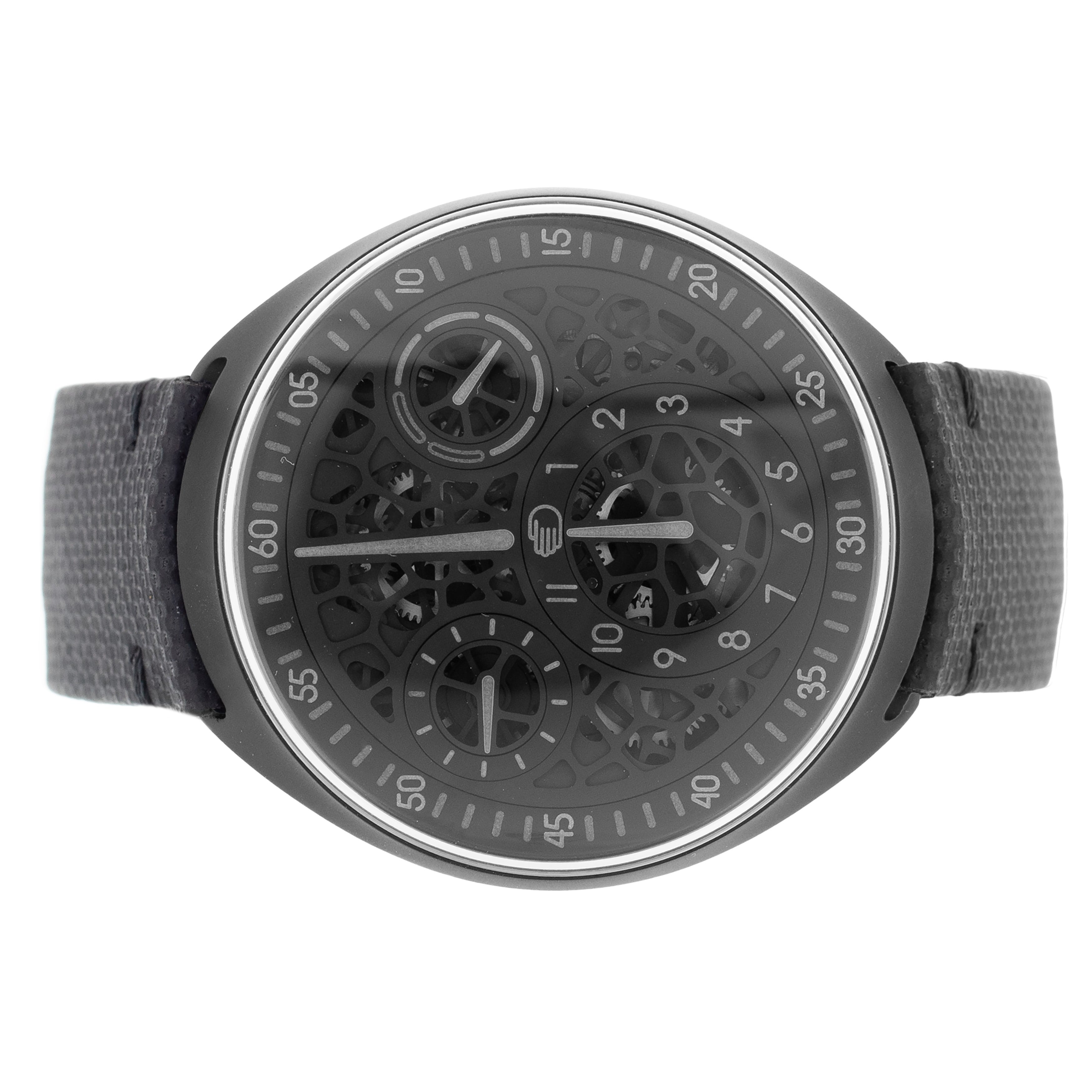 Ressence Type 1 Slim Hodinkee Titanium Skeleton Dial 42mm Type1.3HOD3 Full Set