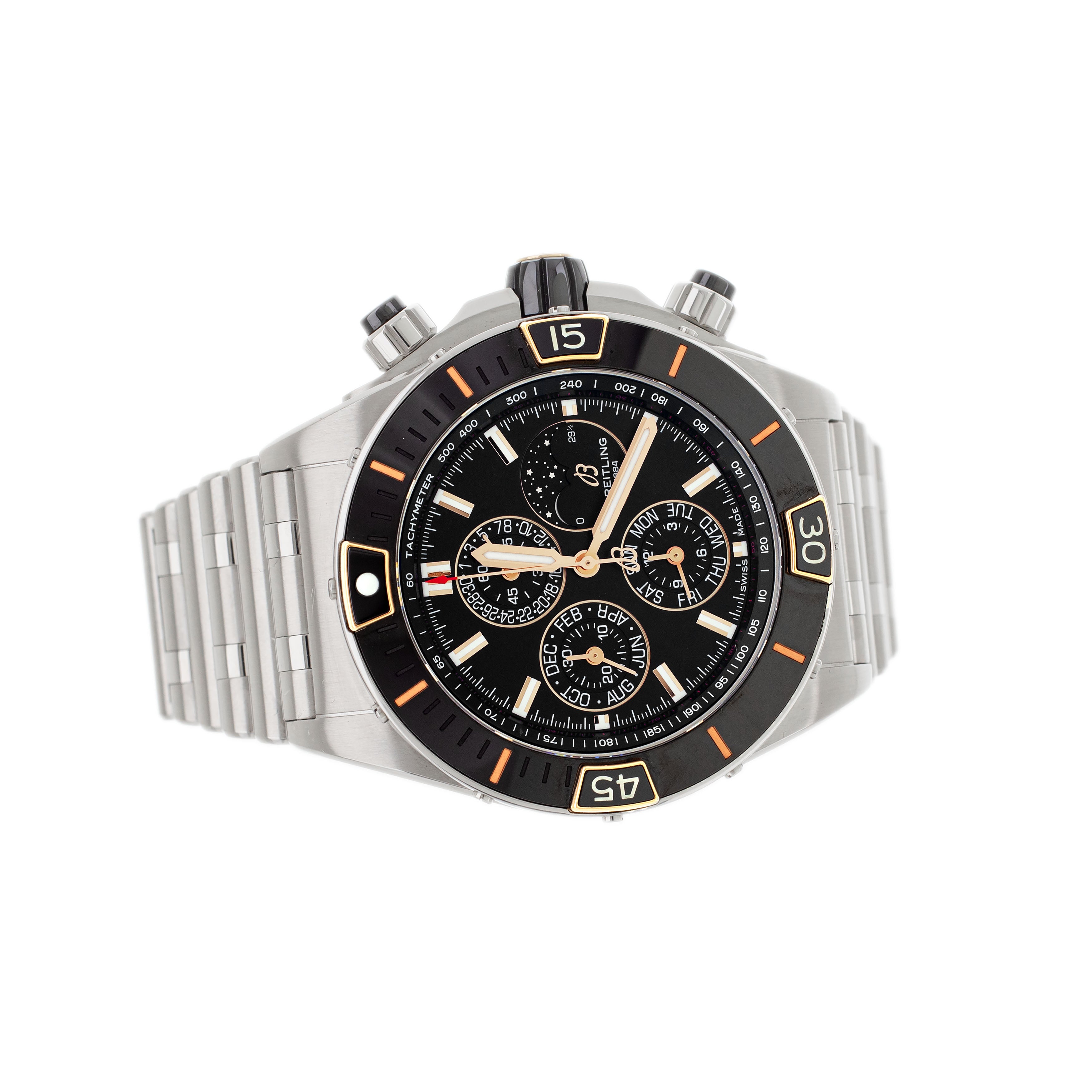 Breitling Chronomat Four Year Calendar Stainless Steel 44mm I19320251B1A1 Full Set