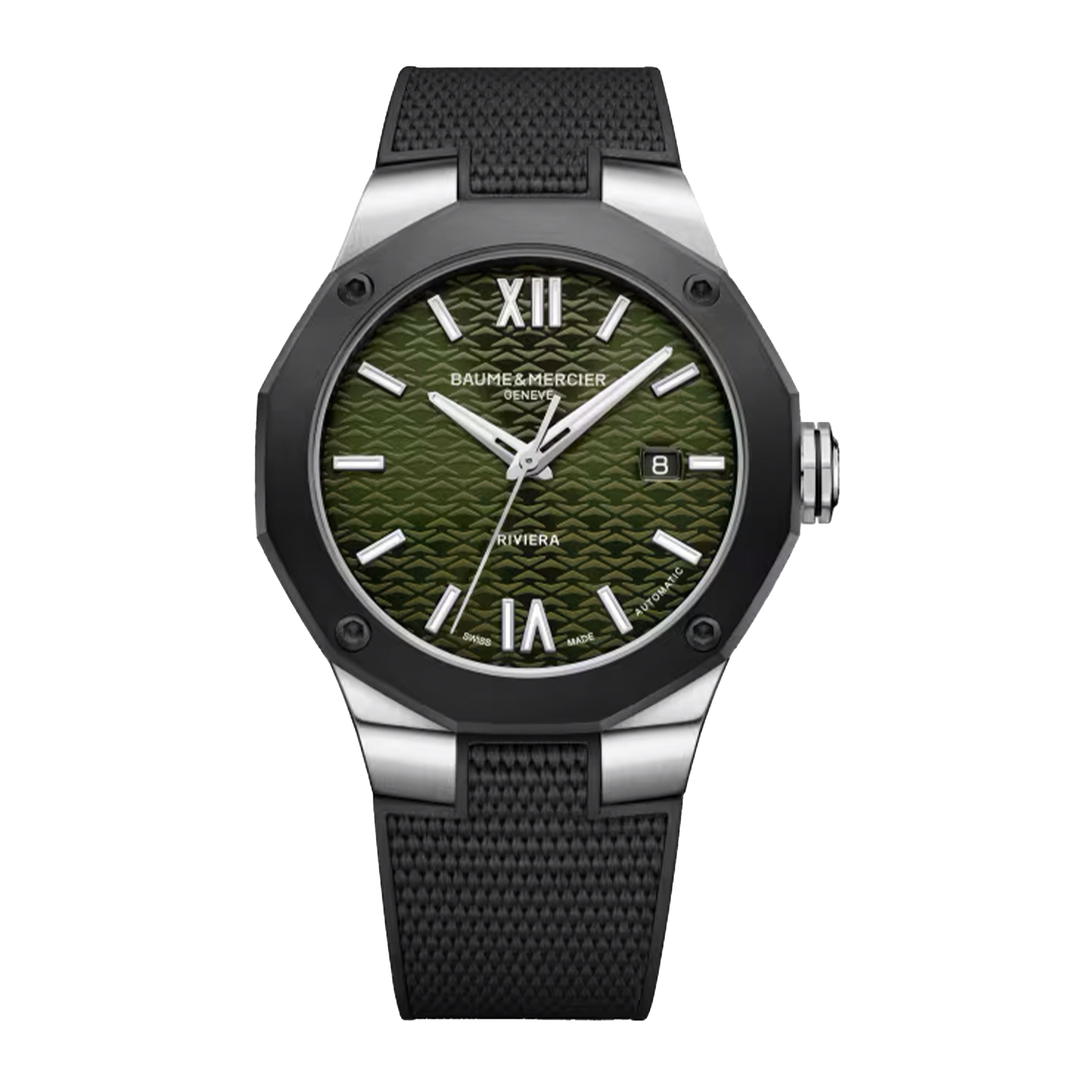 Baume & Mercier Riviera Watch, 42mm Green Dial, 10763