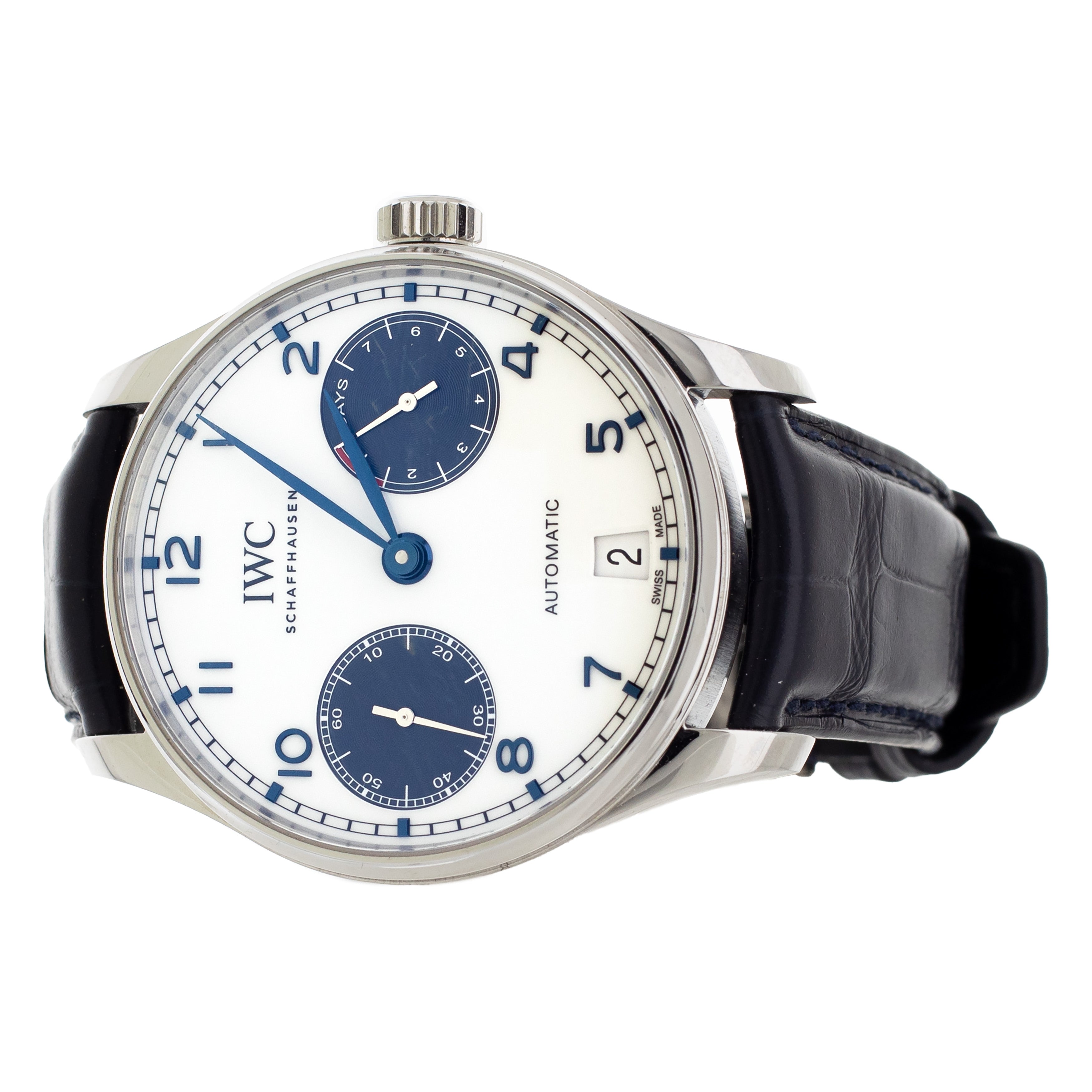 IWC Portugieser Automatic White Dial 42.3mm IW500715 Full Set
