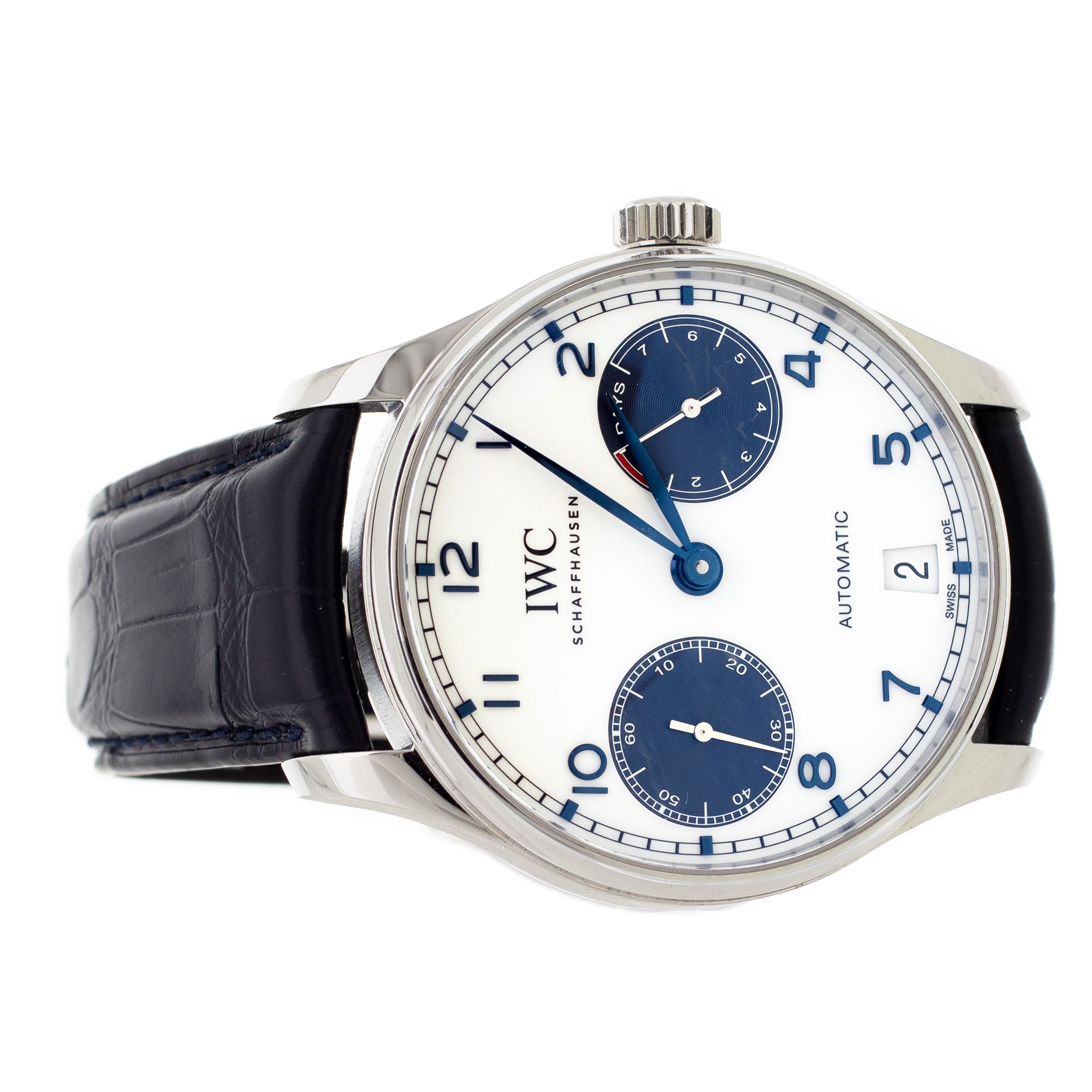 IWC Portugieser Automatic White Dial 42.3mm IW500715 Full Set