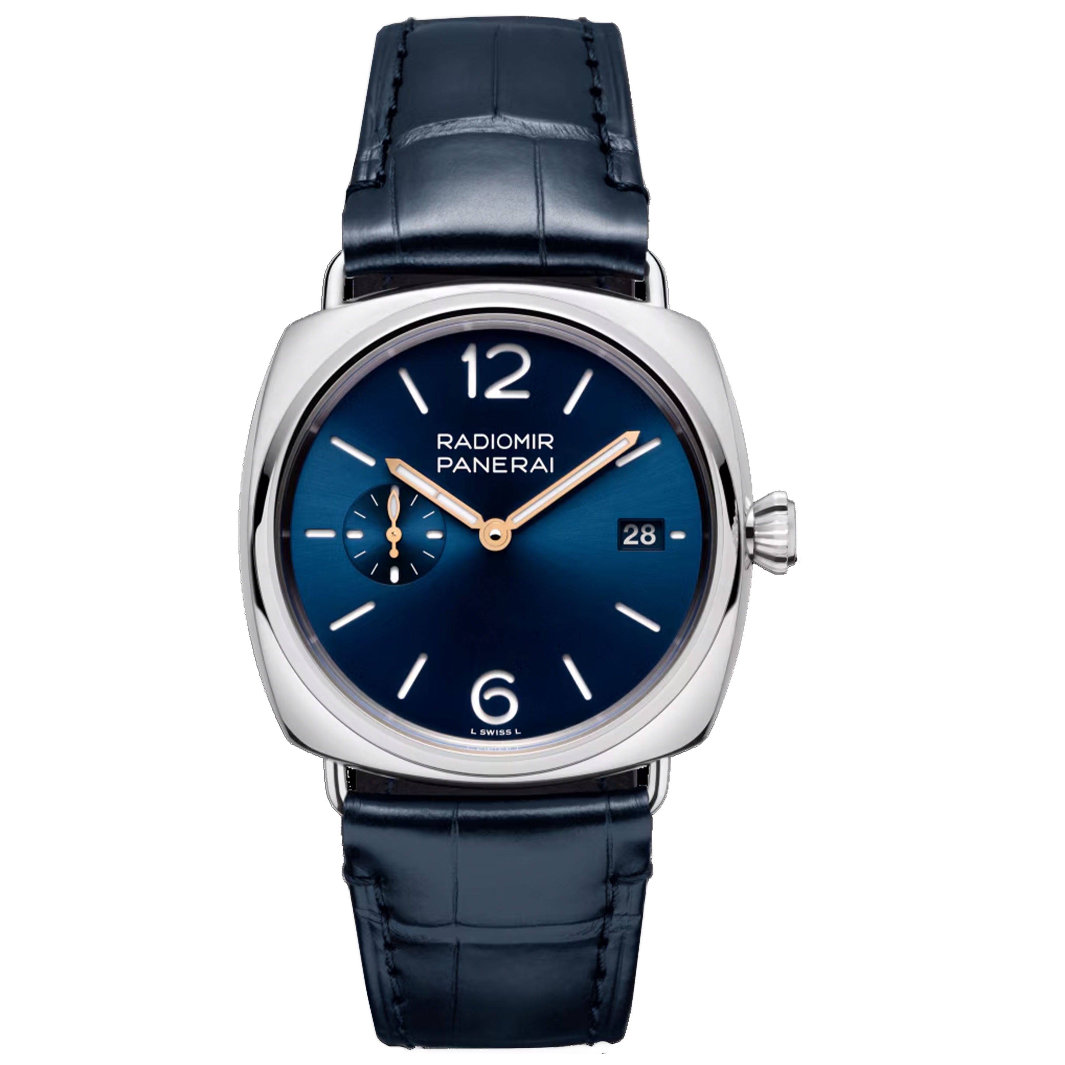 Panerai Radiomir Quaranta Watch, 40mm Blue Dial, PAM01293