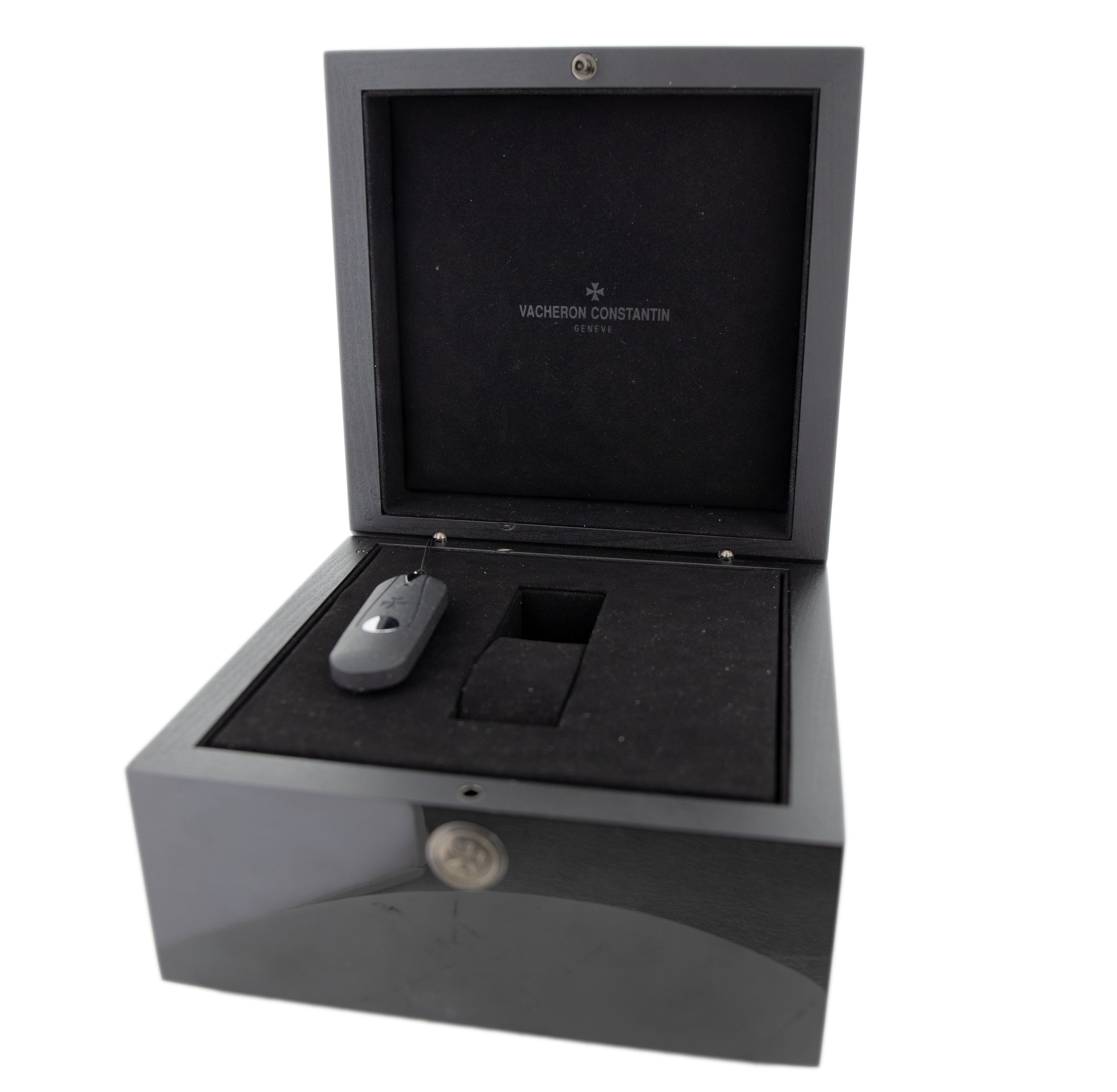 Vacheron Constantin Patrimony Rose Gold Gray Dial 42mm 85180/000r-9166 Full Set