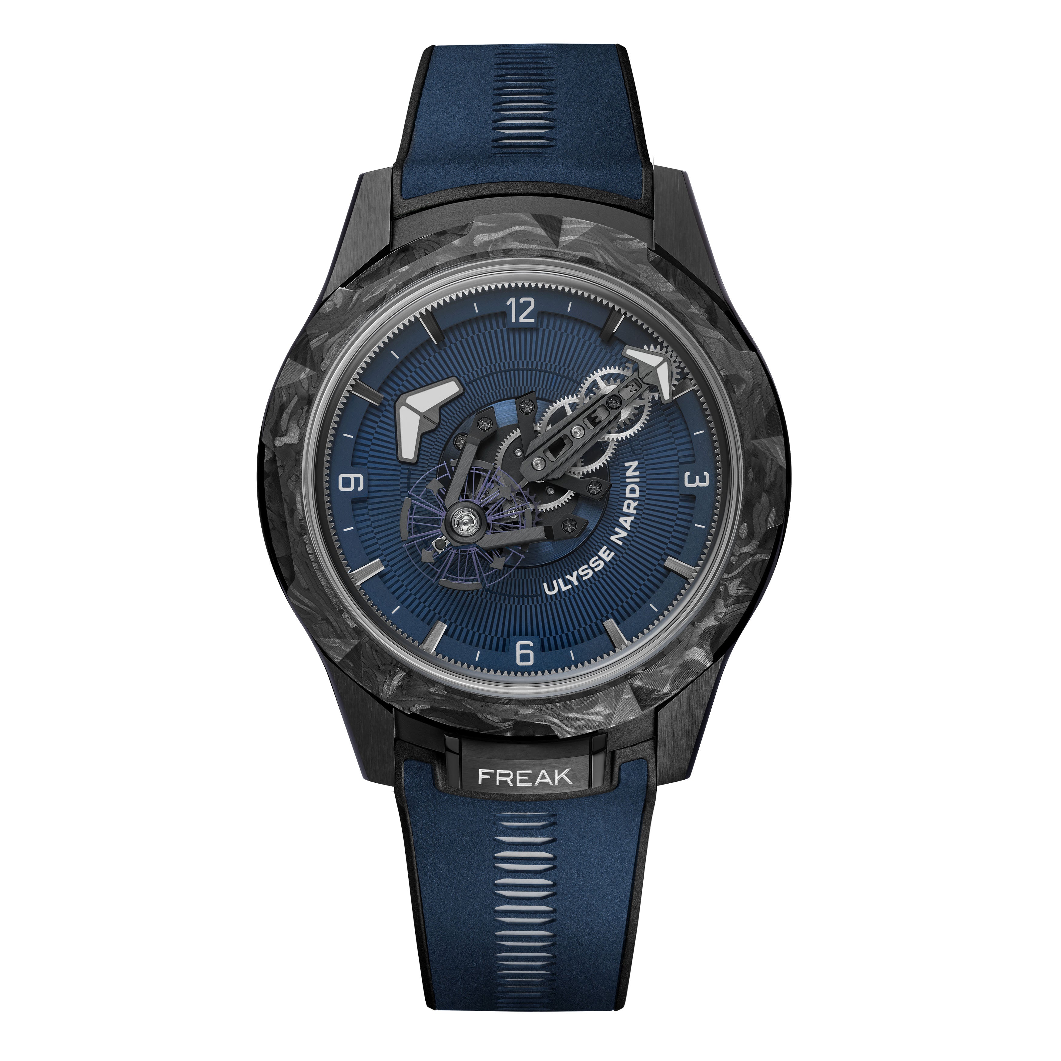 Ulysse Nardin Freak One Navy Blue Watch, 44mm Blue Dial, 2403-500-3A/3B