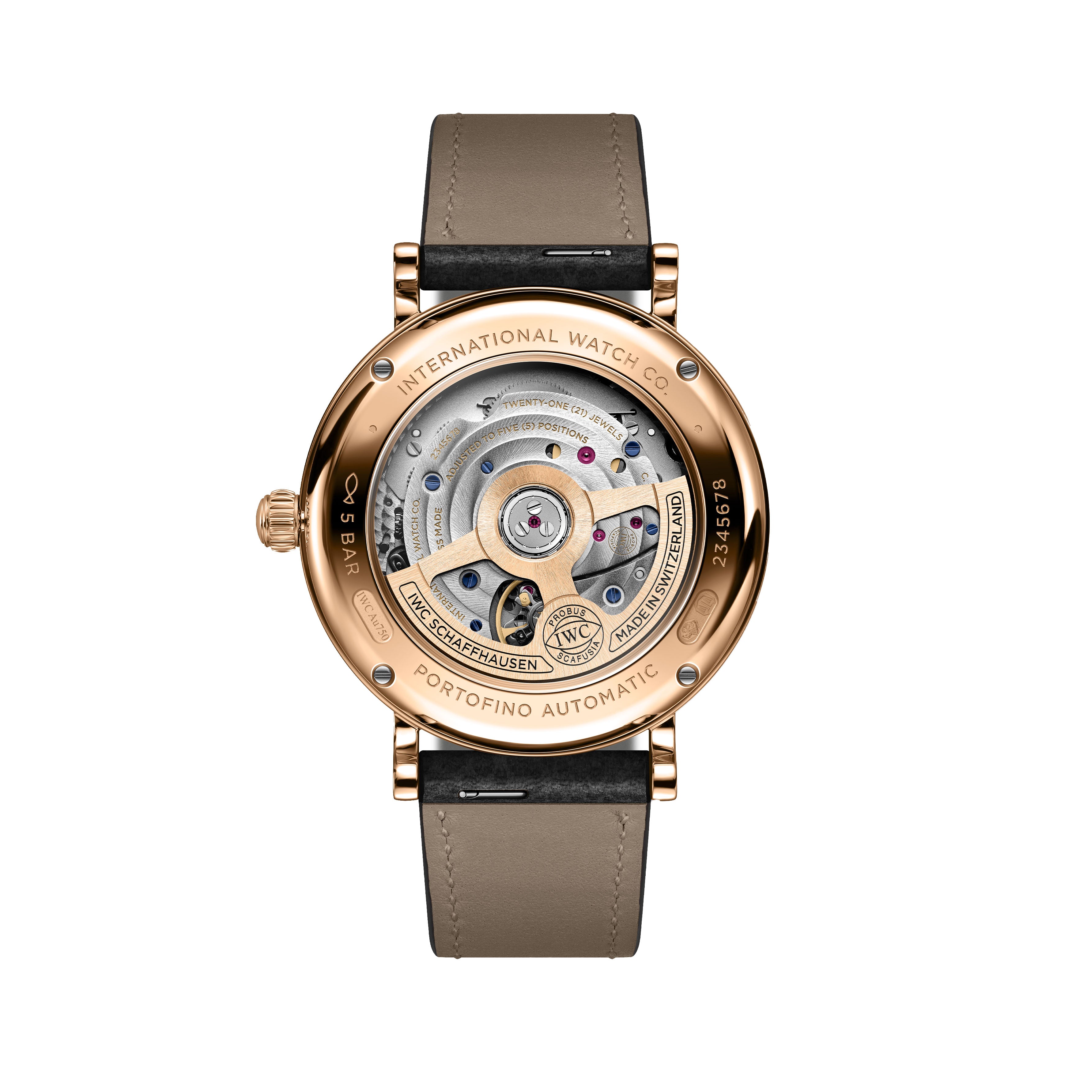 IWC Portofino Automatic 37 Watch, 37mm Silver Dial, IW658603