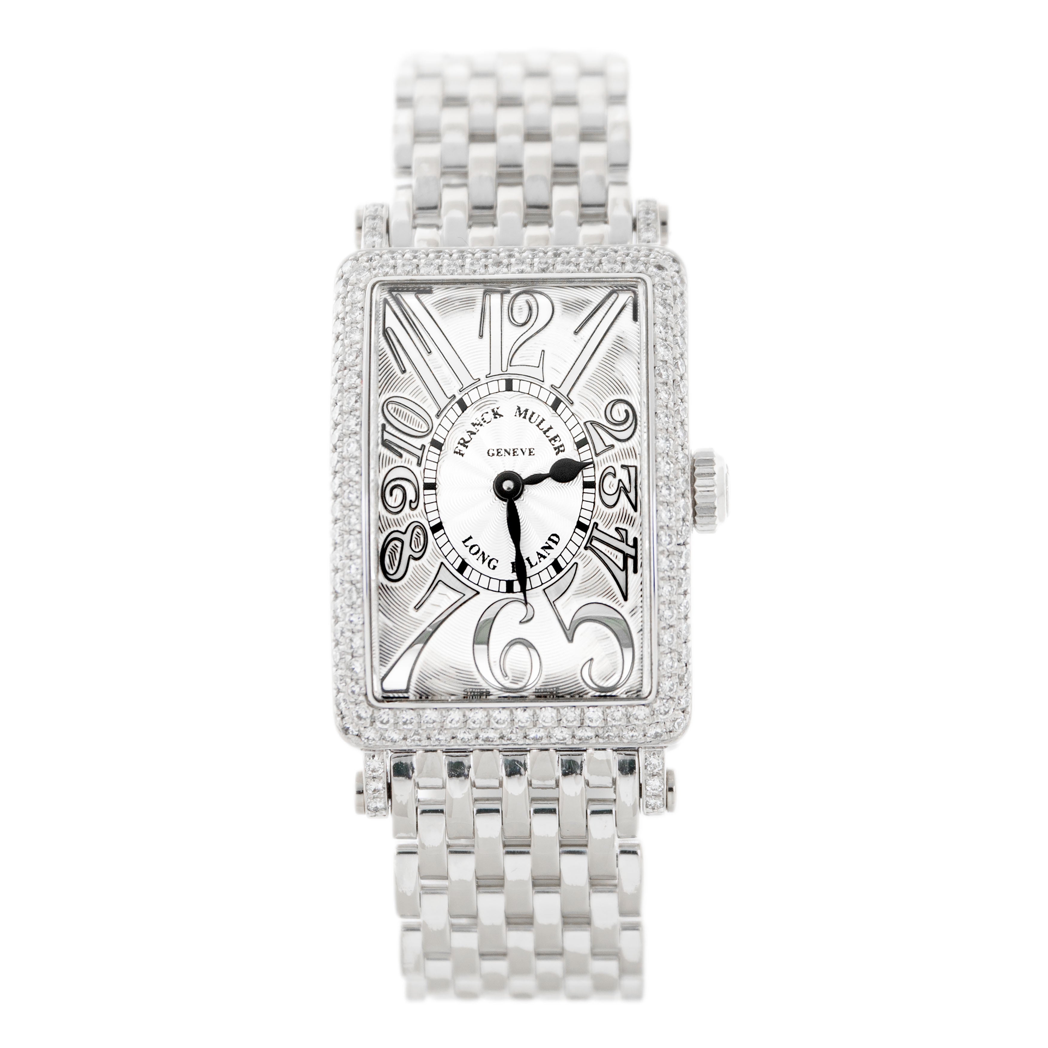 Franck Muller Long Island Lady Quartz Silver Dial Stainless Steel 23mm 902QZD