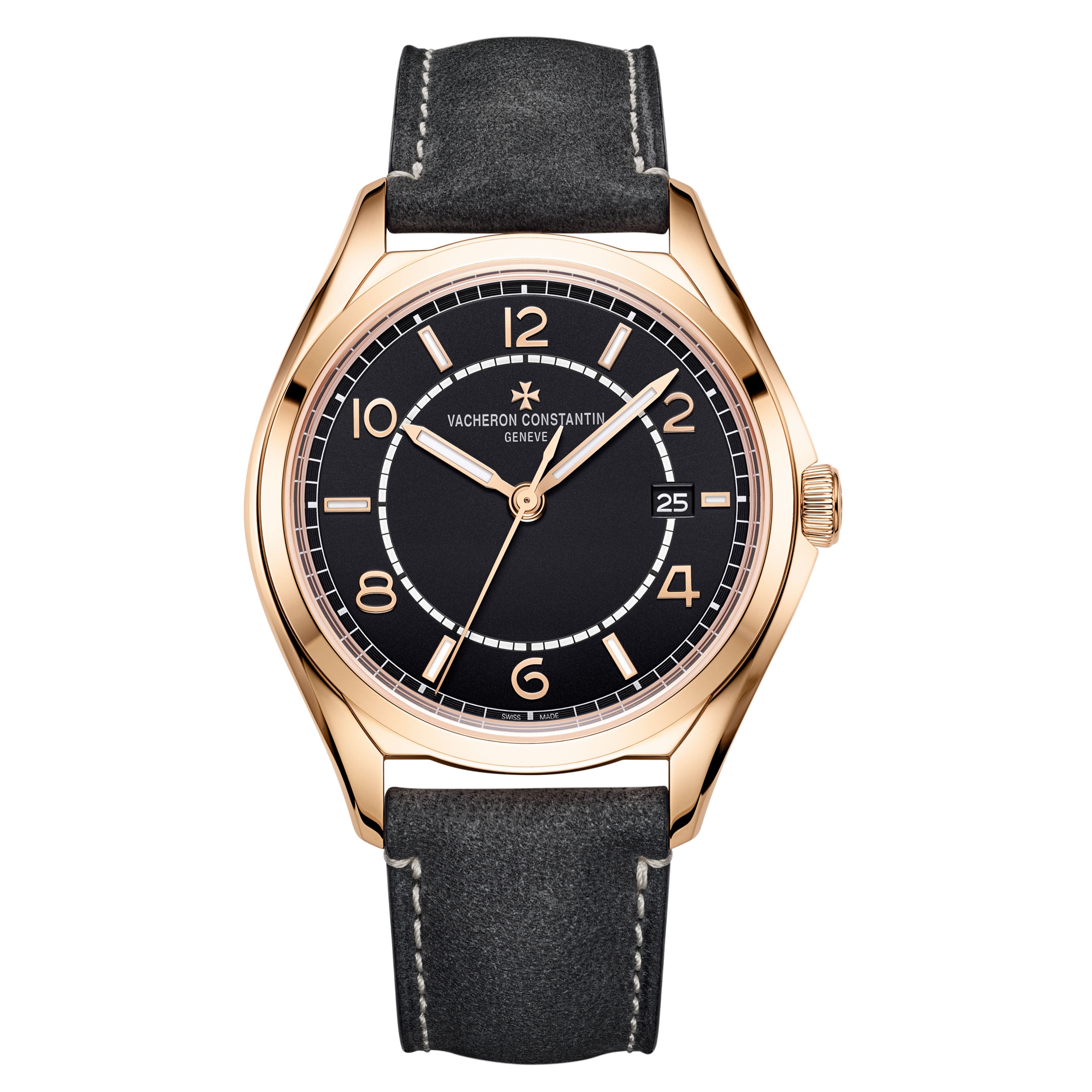 Vacheron Constantin Fiftysix Self-Winding Watch, 40MM Black Dial, 4600E/000R-H101