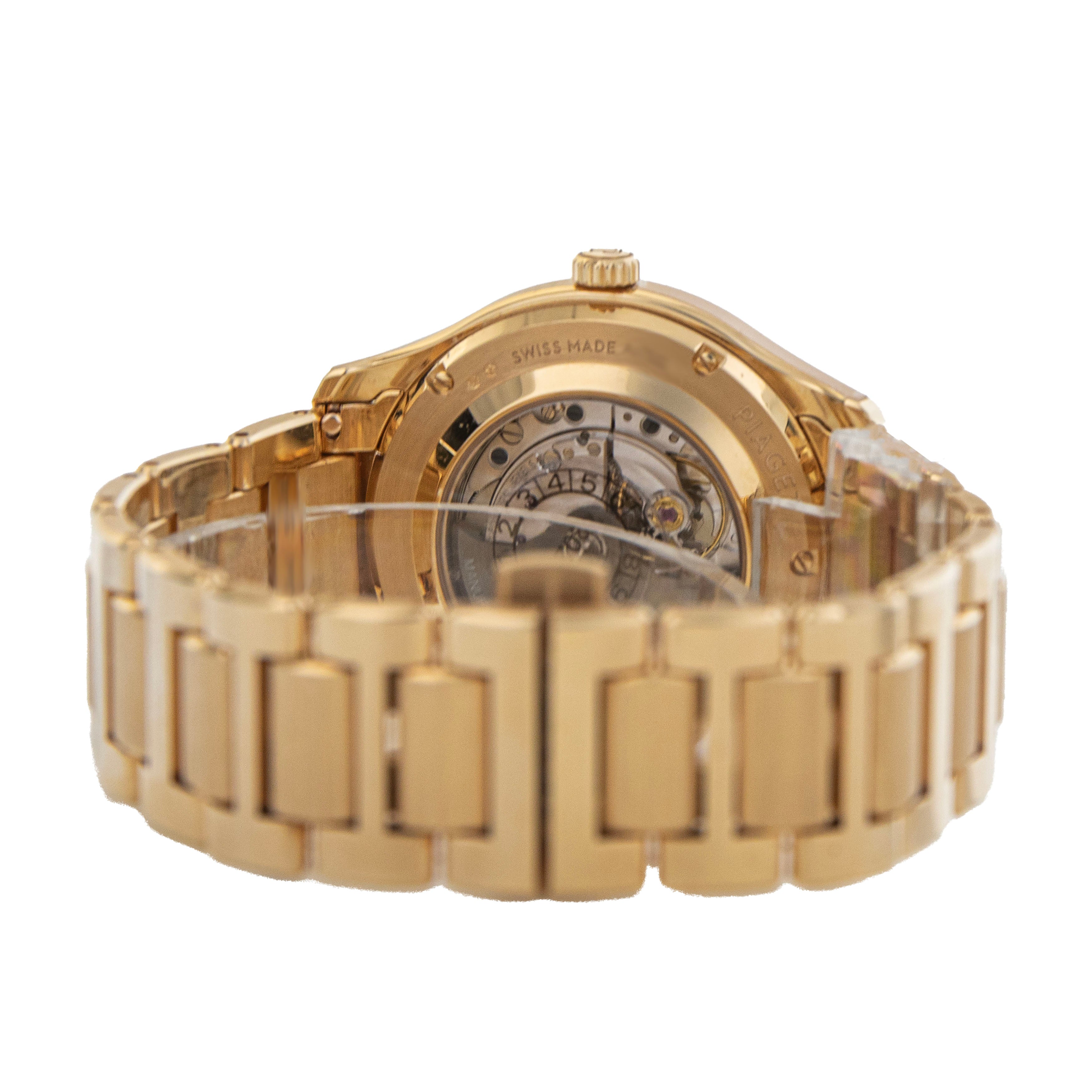 Piaget Polo Date Diamonds Rose Gold White Dial 36mm G0A46020