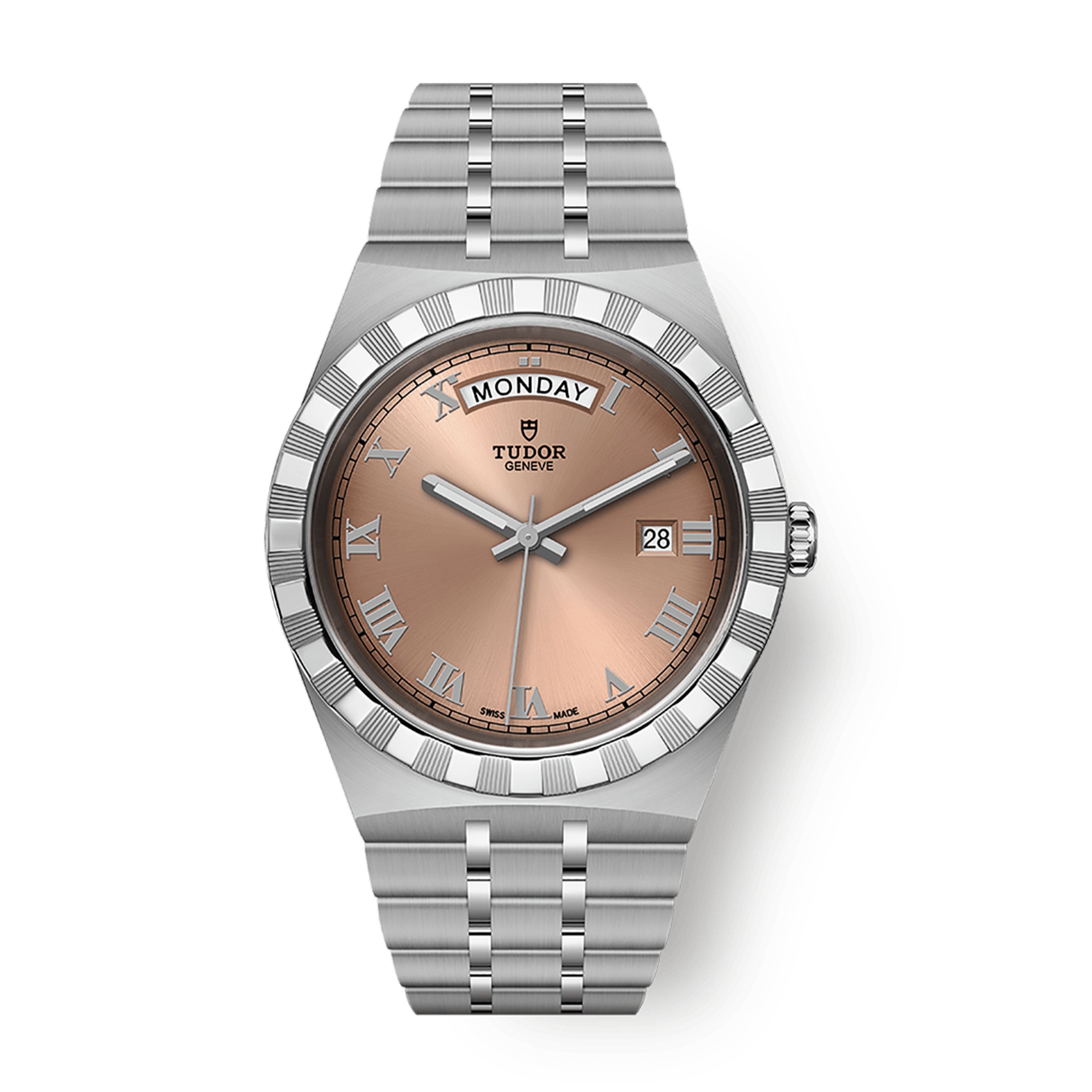 Tudor Royal Day/Date Watch, 41mm Salmon Dial, M28600-0009