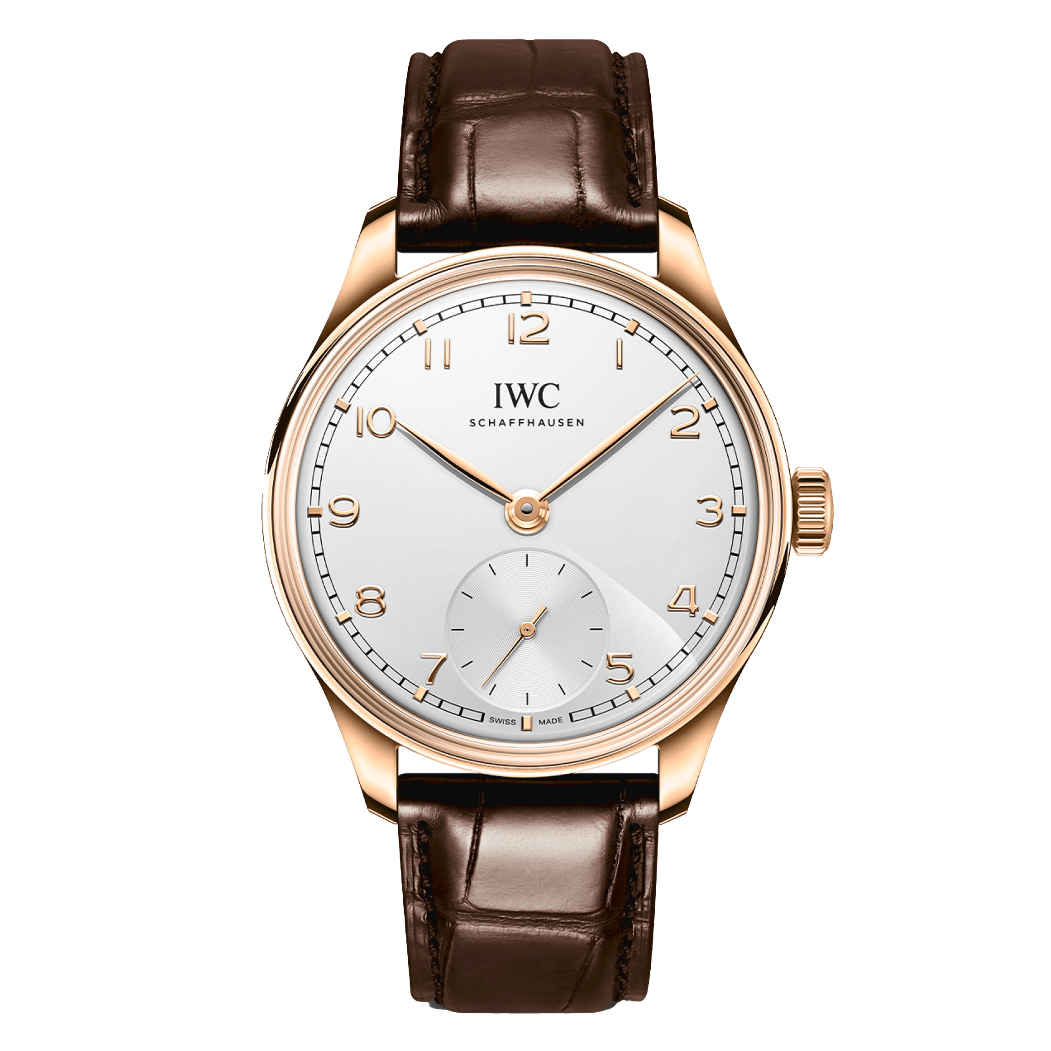 IWC Portugieser Automatic 40 Watch, 40.4mm White Dial, IW358306