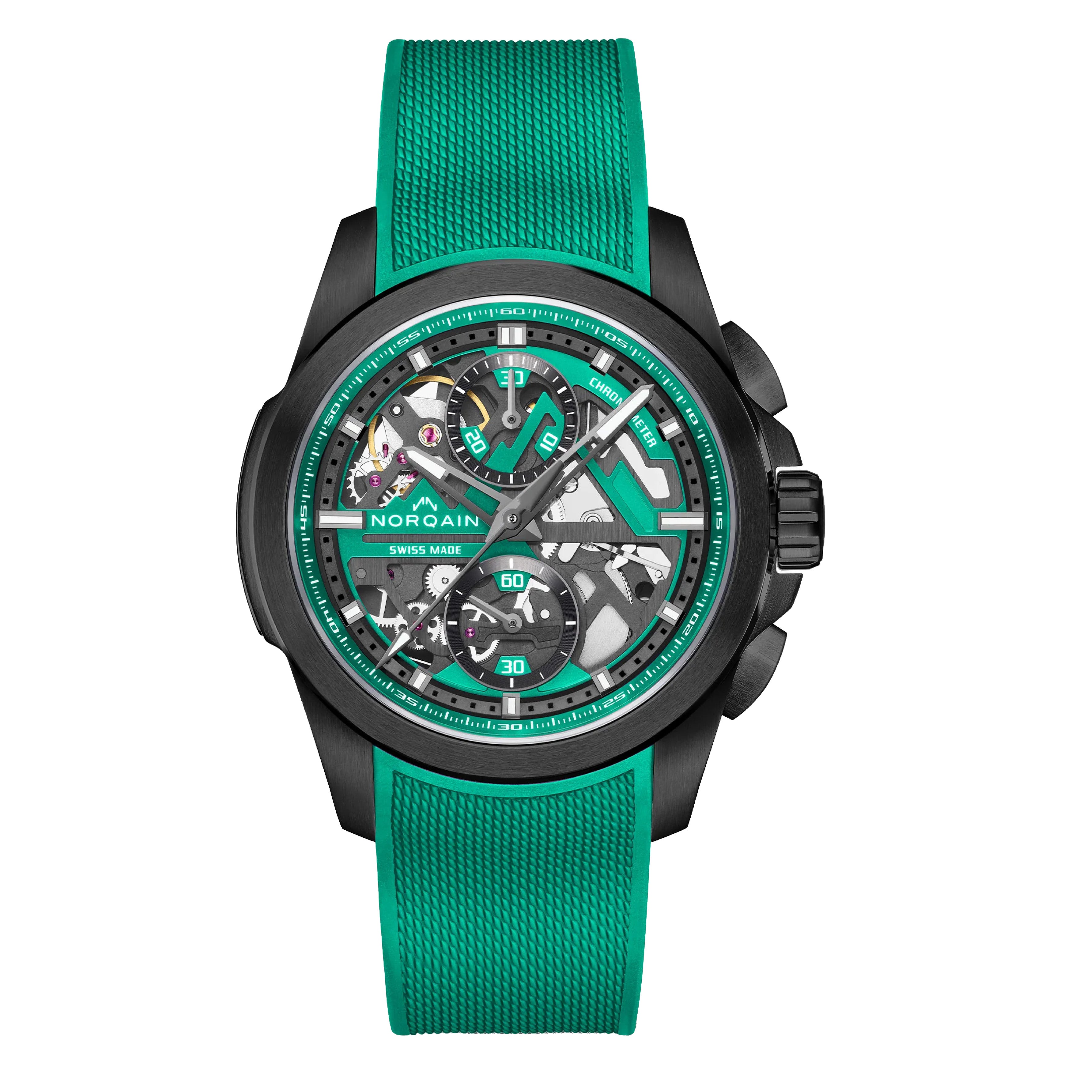 Norqain Wild ONE Skeleton Turquoise watch