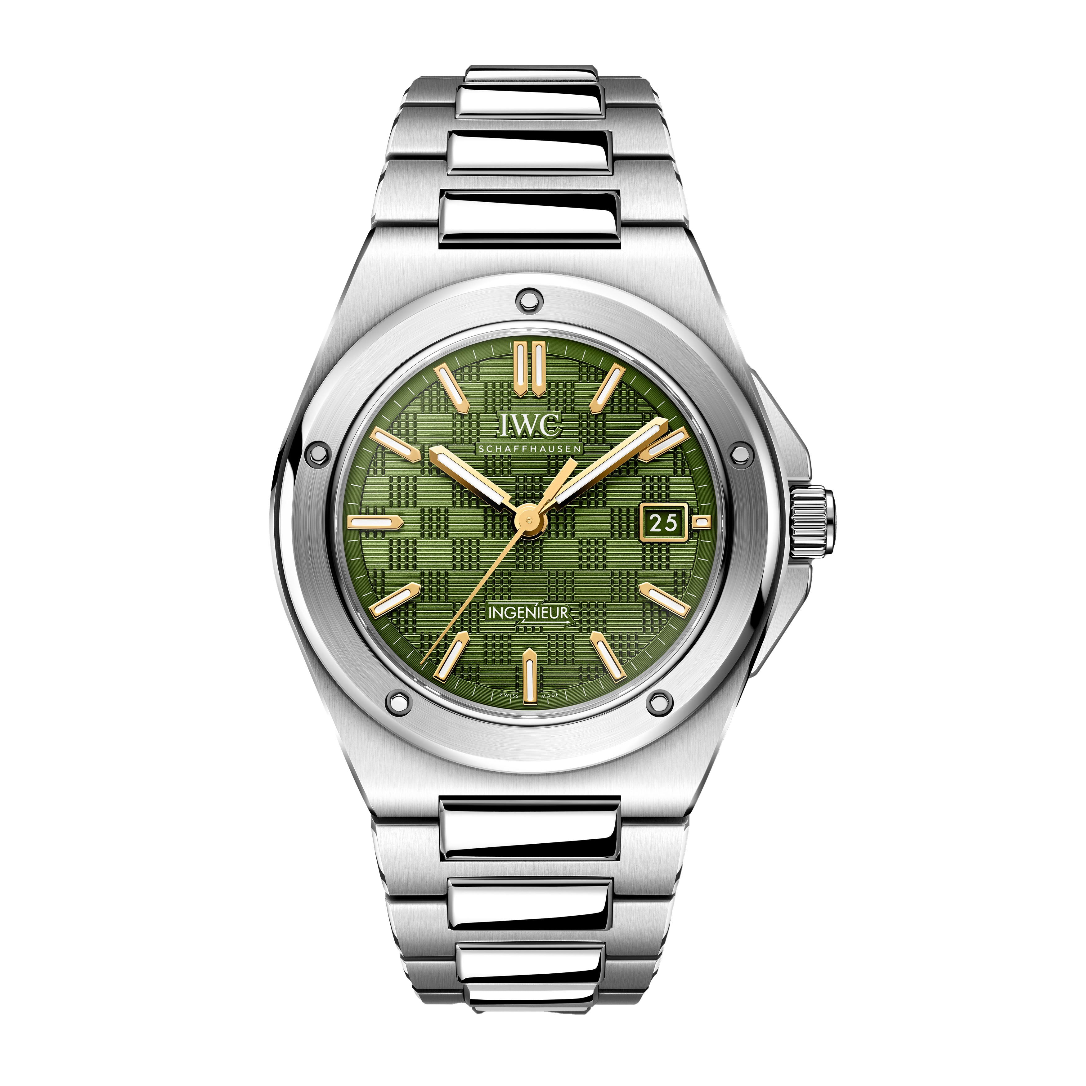 IWC Ingenieur Automatic 40 Watch, 40mm Green Dial, IW328908