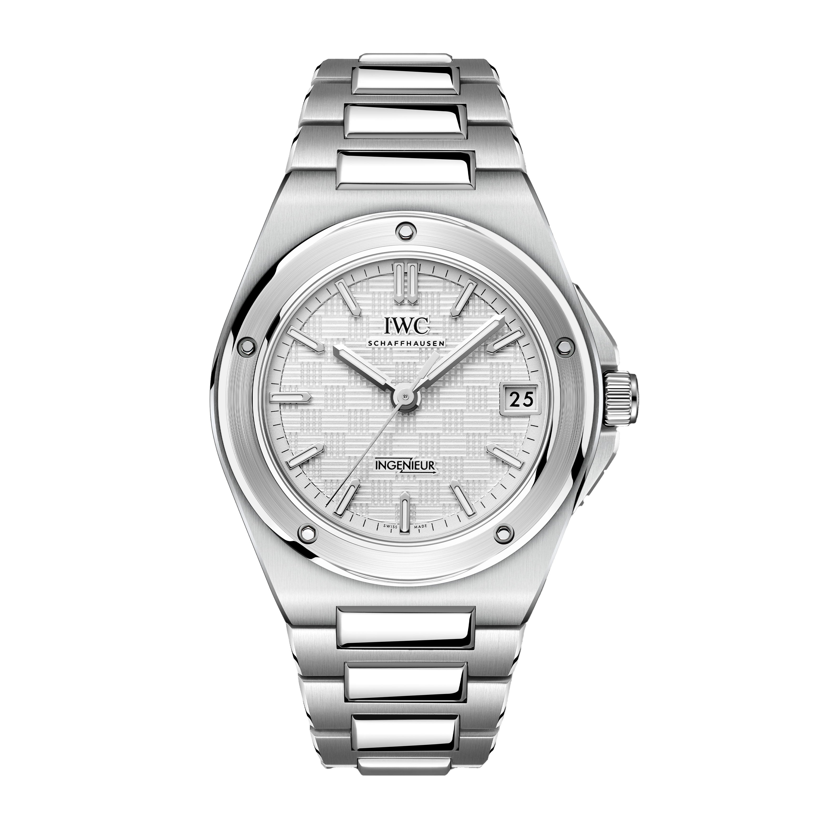 IWC Ingenieur Automatic 35 Watch, 35mm Silver Dial, IW324901