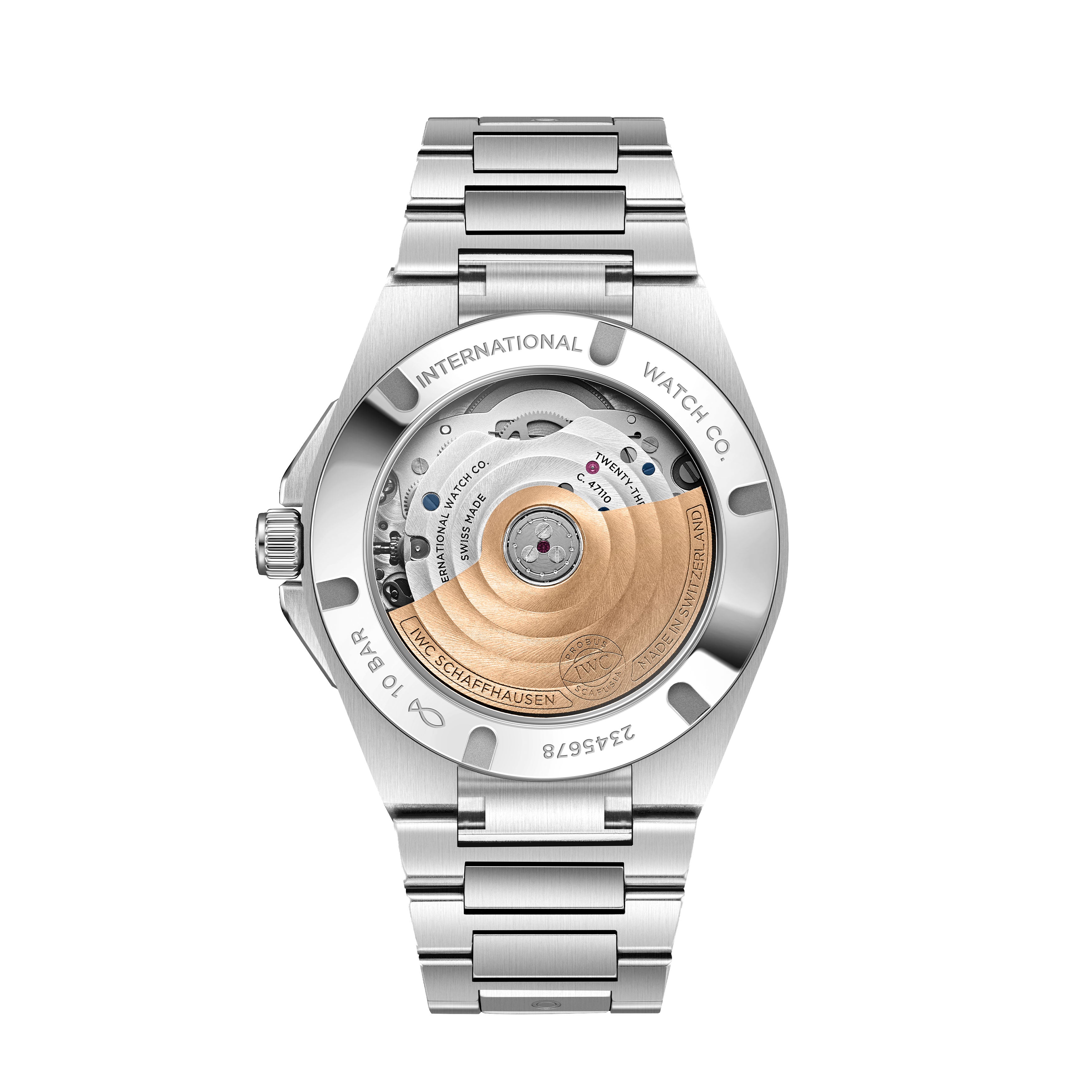 IWC Ingenieur Automatic 35 Watch, 35mm Black Dial, IW324906