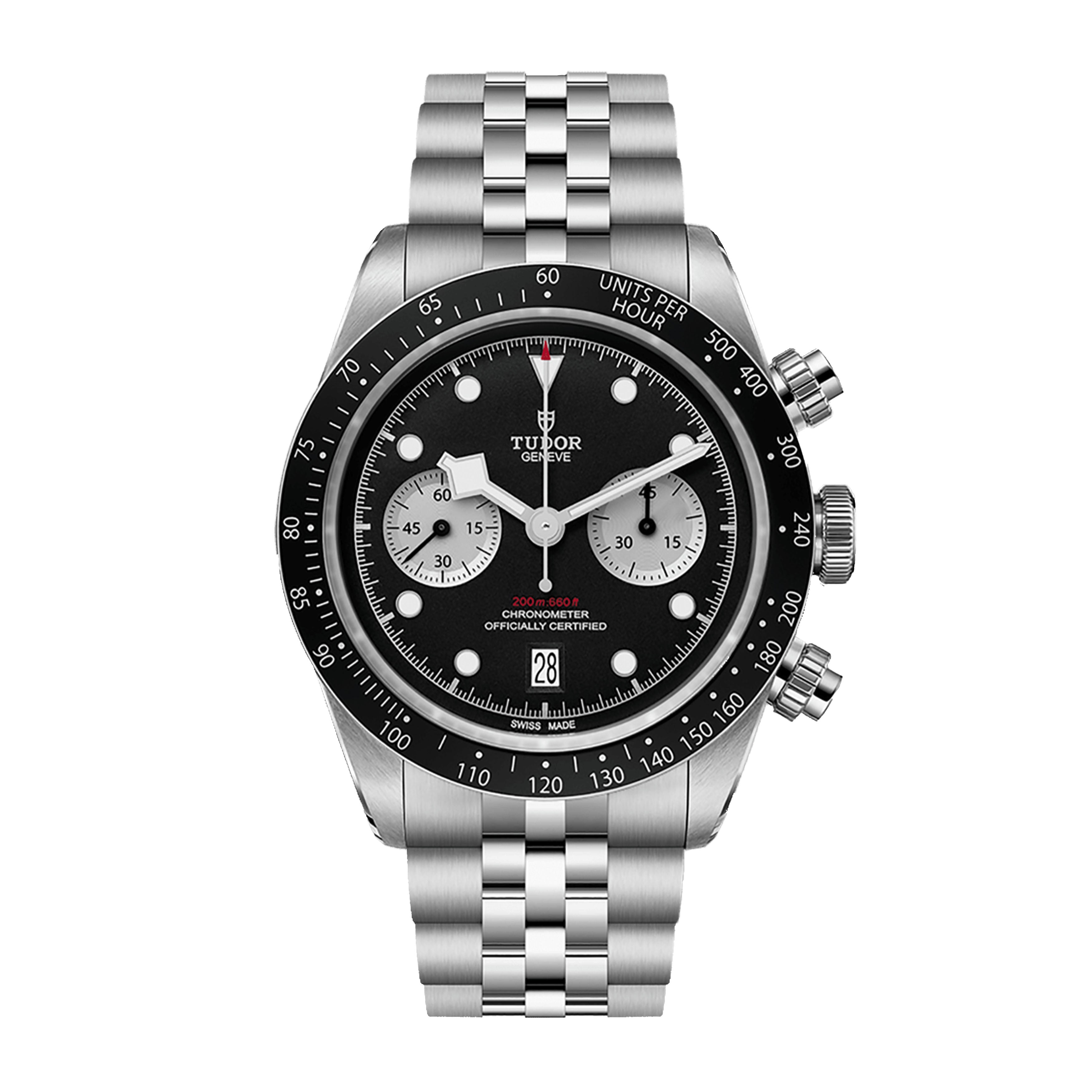 Tudor Black Bay Chrono Watch, 41mm Black Dial, m79360n-0013