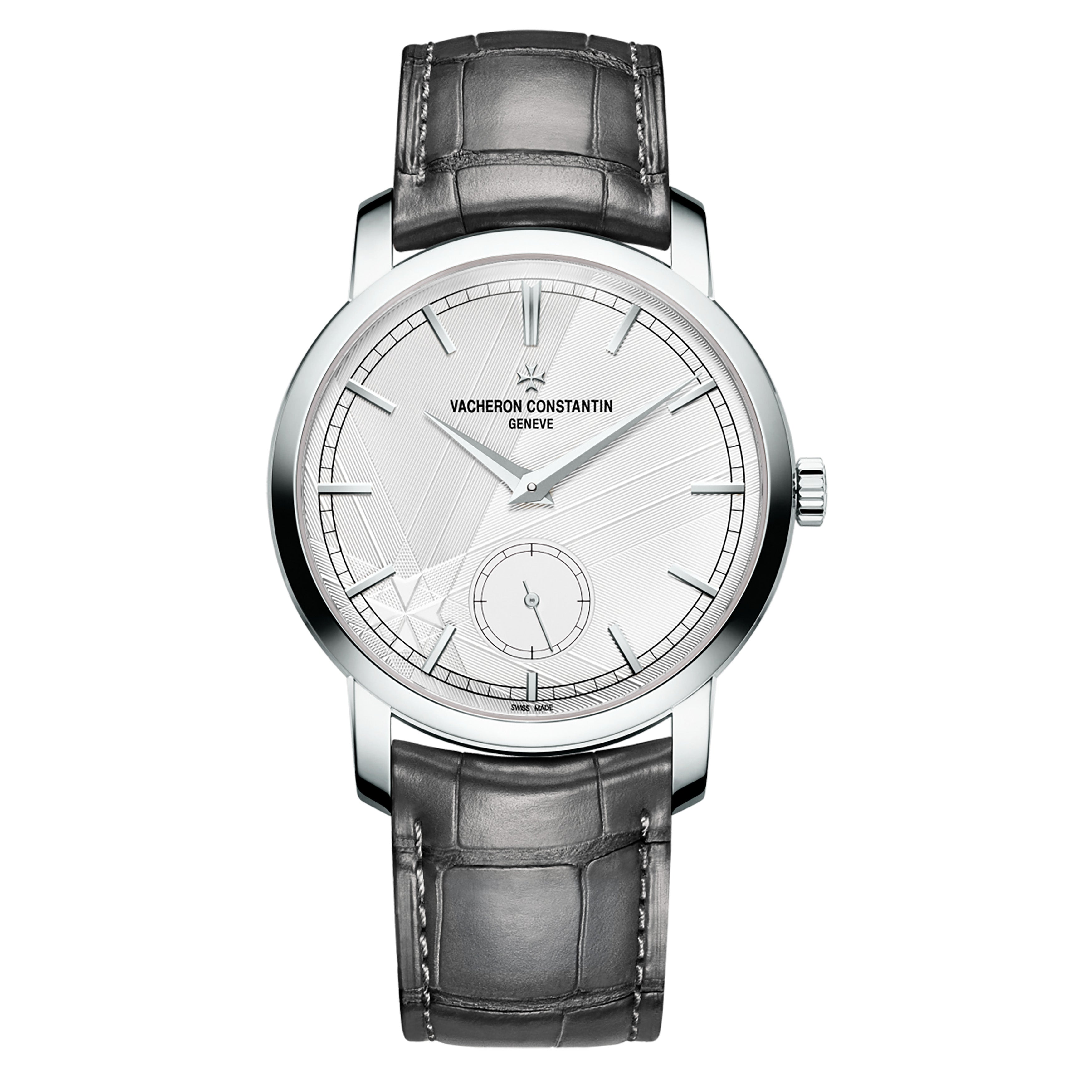 Vacheron Constantin Traditionnelle Manual-Winding Watch, 38mm Silver Dial, 82172/000P-H062
