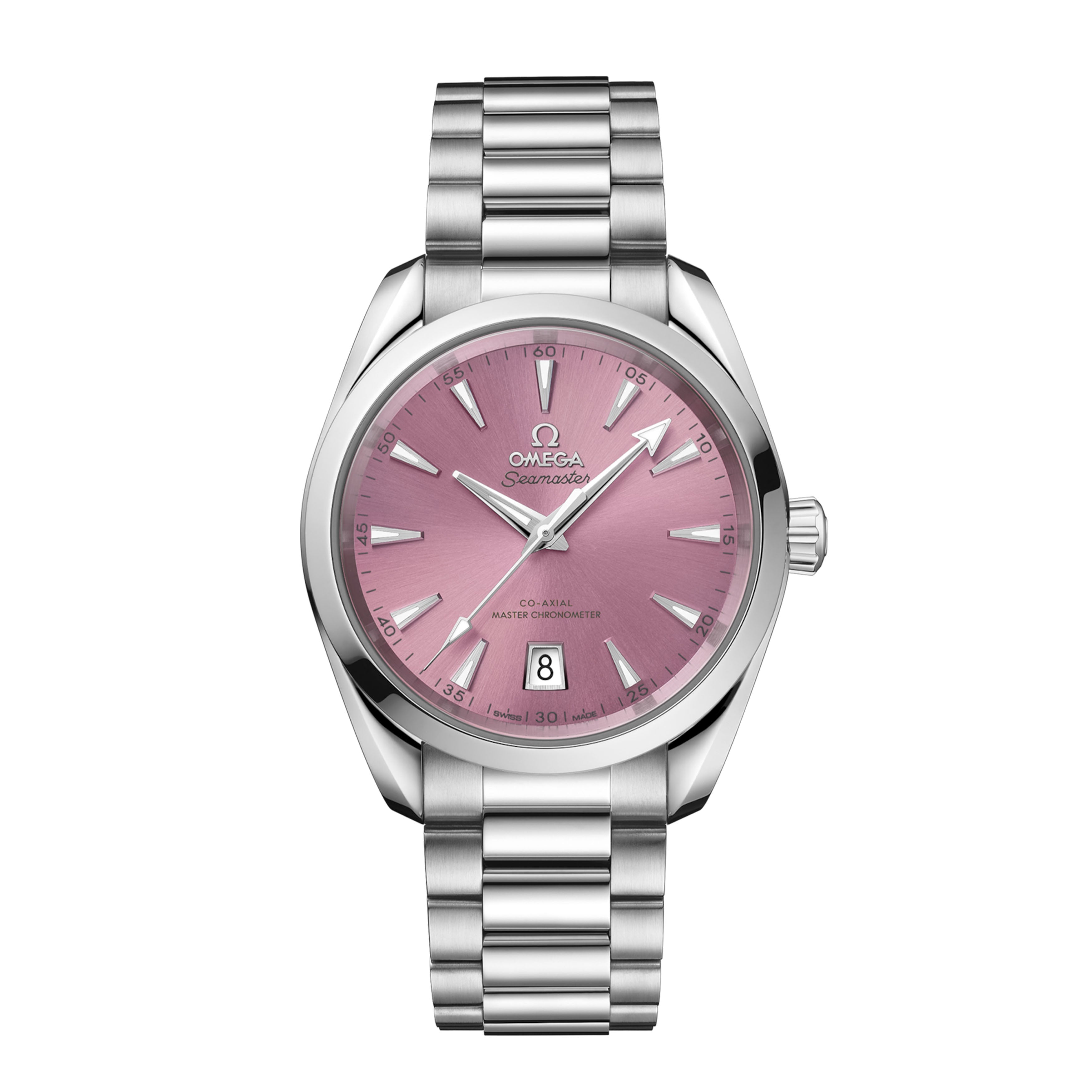 Omega Seamaster Aqua Terra Shades Watch, 38mm Pink Dial, 220.10.38.20.10.005