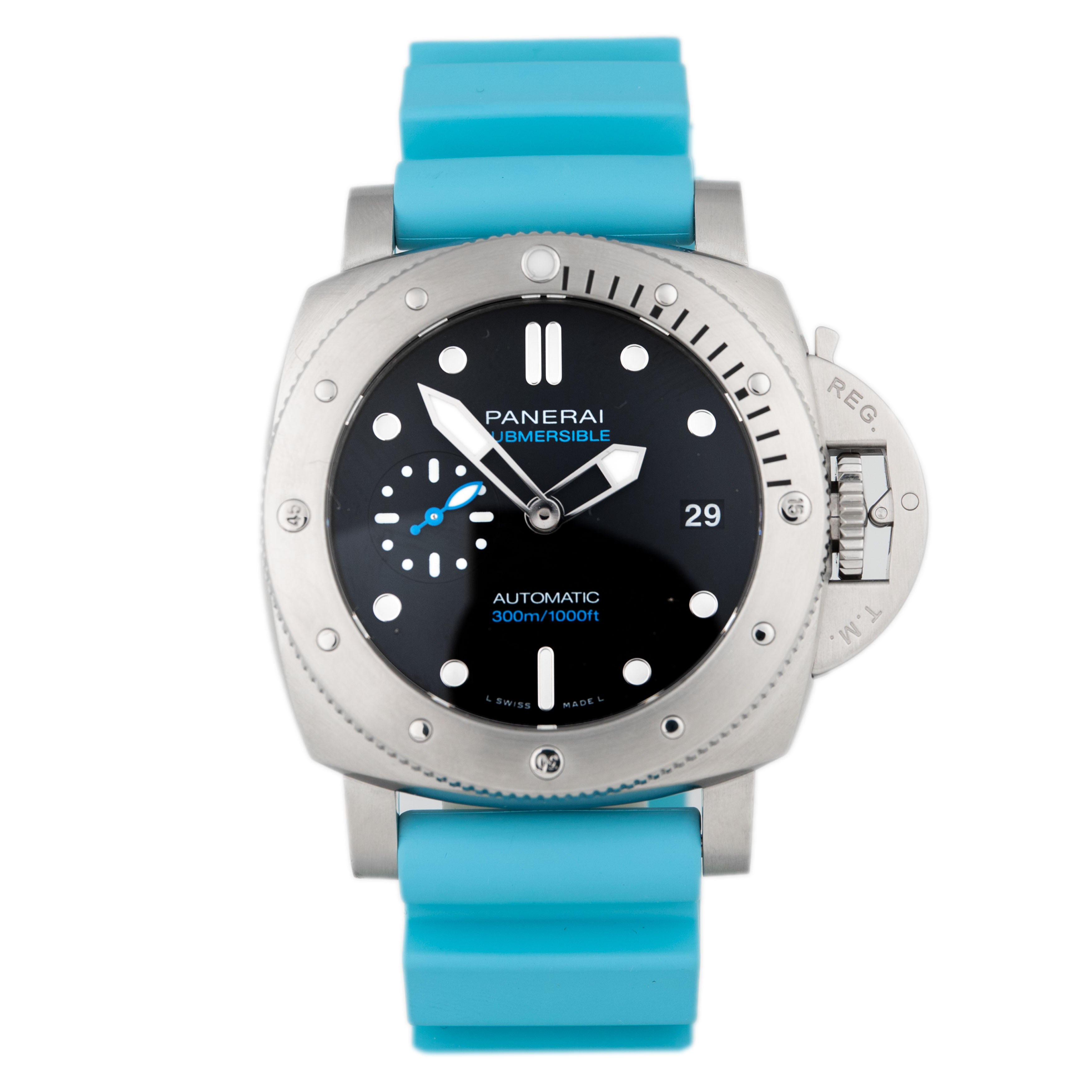 Panerai Luminor Submersible Stainless Steel Black Dial 42mm PAM00973 Full Set