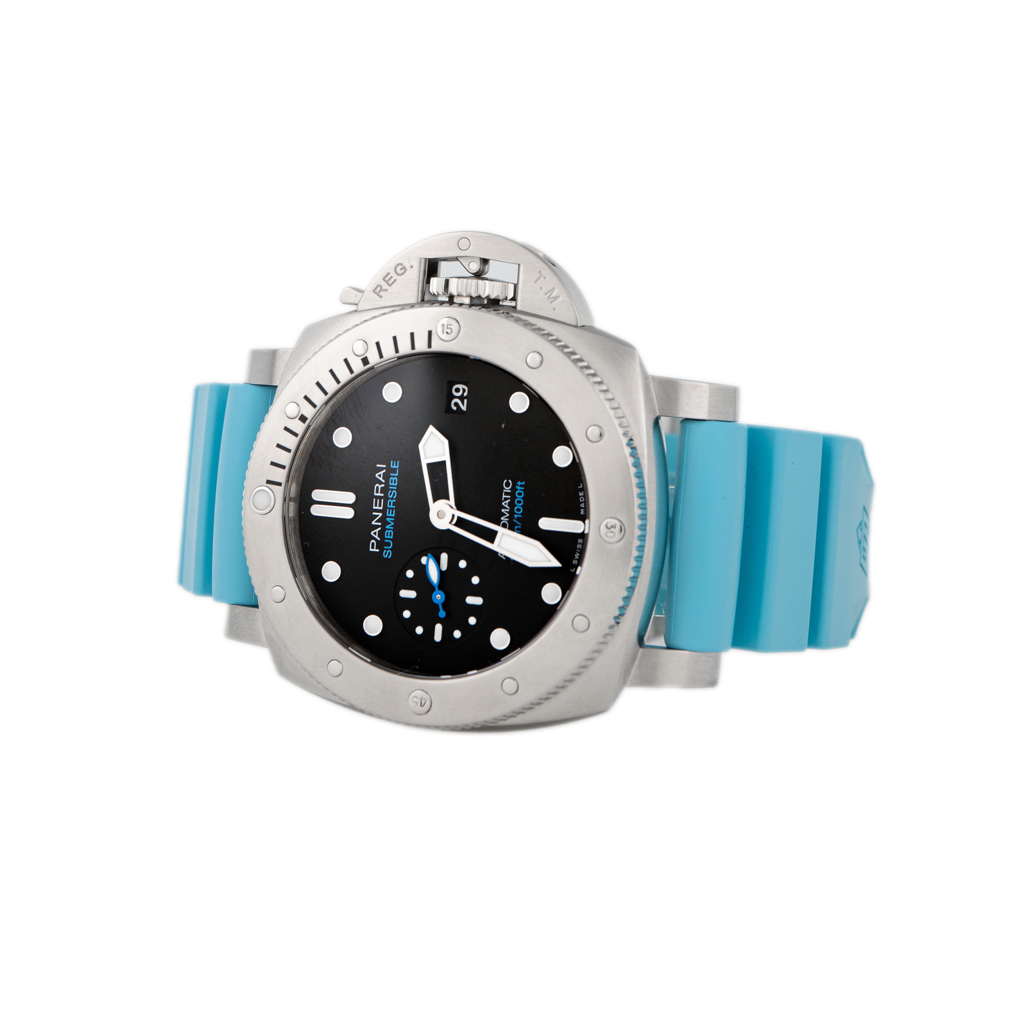 Panerai Luminor Submersible Stainless Steel Black Dial 42mm PAM00973 Full Set