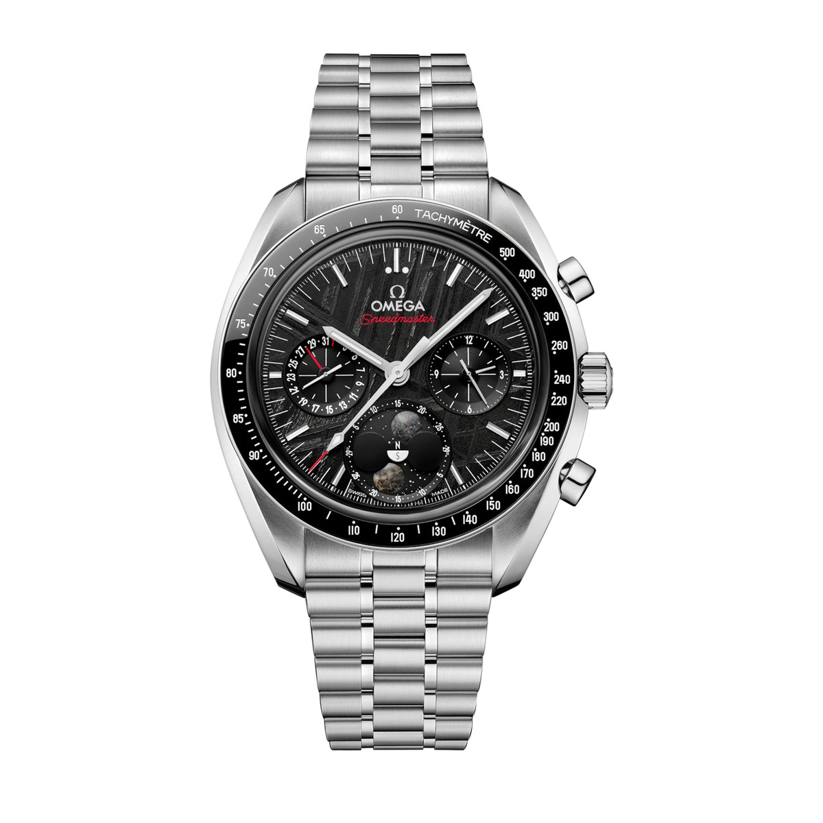 Omega Speedmaster Moonphase Watch, 43mm Meteorite Dial, 304.30.43.52.01.001