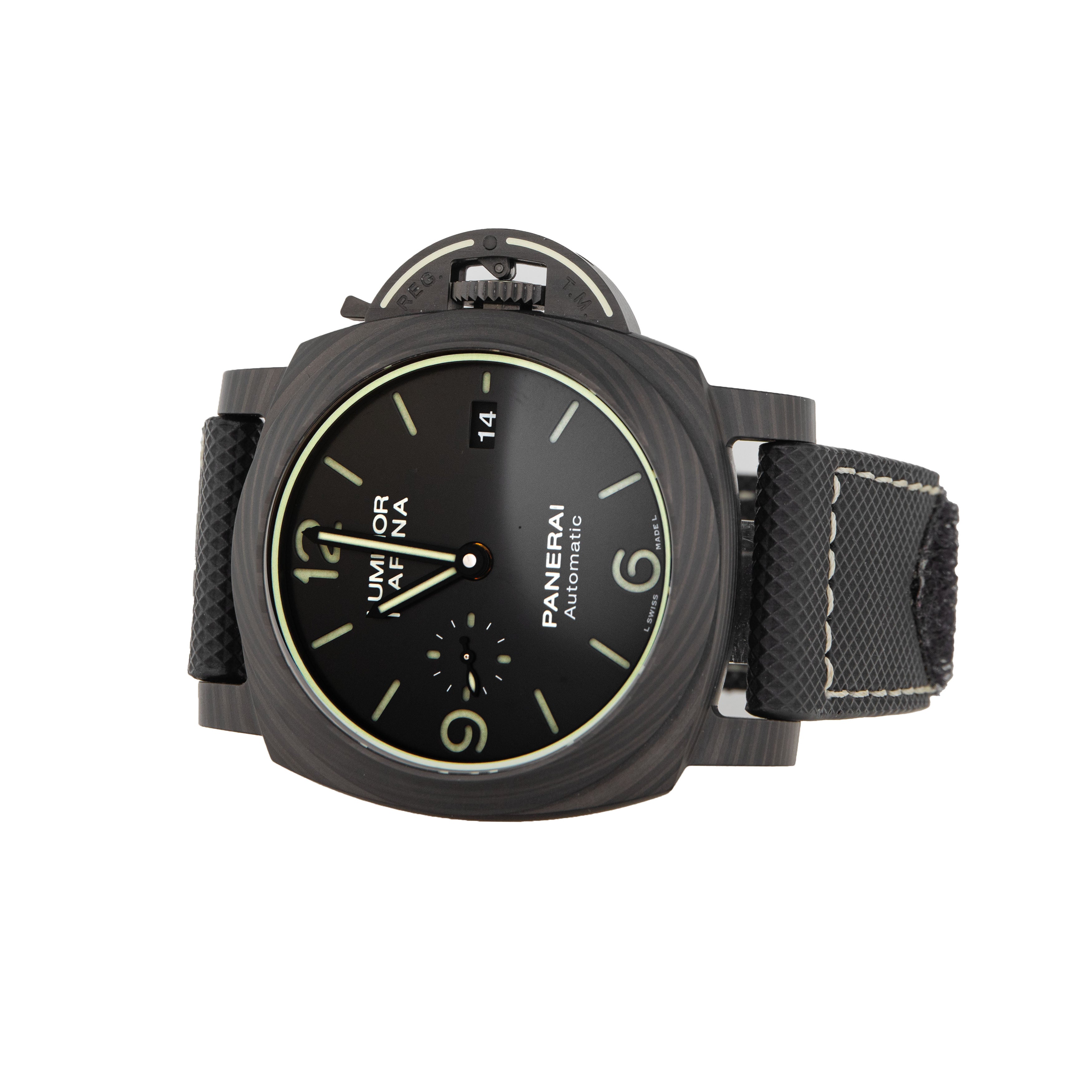 Panerai Luminor Marina 70th Anniversary Carbon Black Dial 44mm PAM01119 Full Set