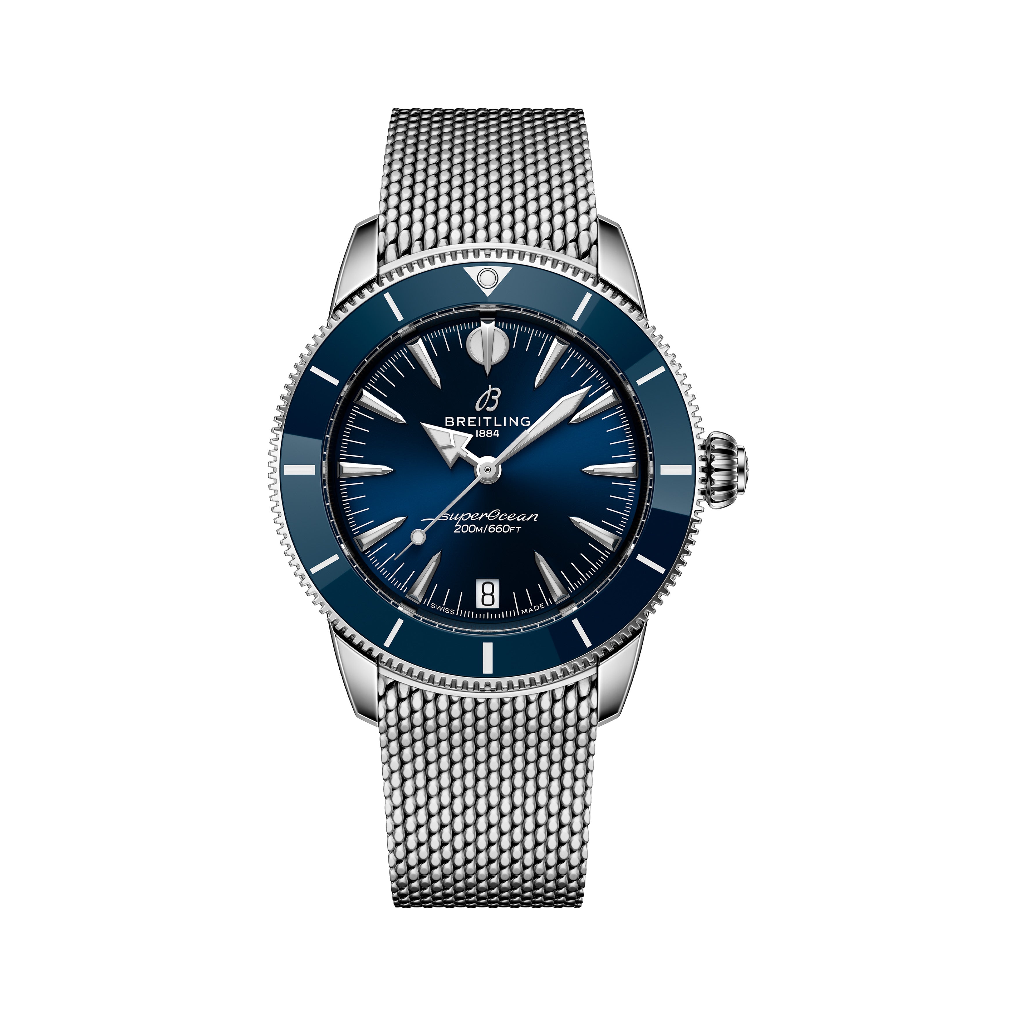 Breitling Superocean Heritage Automatic 36 Watch, 36mm Blue Dial, A10390161C1A1