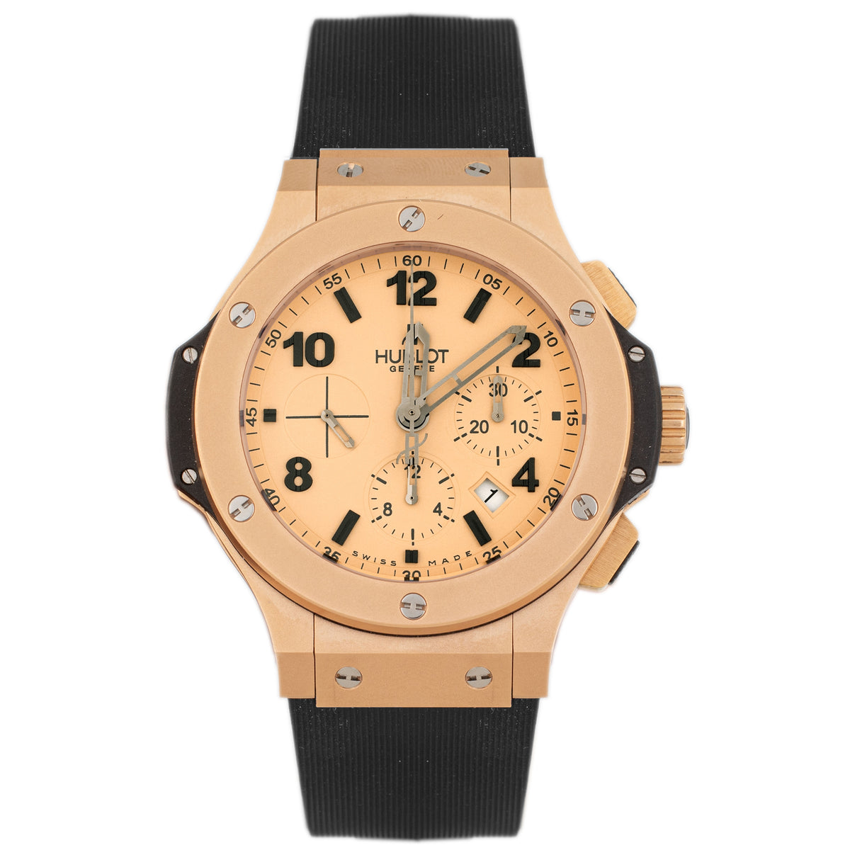 Hublot Big Bang Chronograph Rose Gold Gold Dial 44mm 301.PI.500.RX