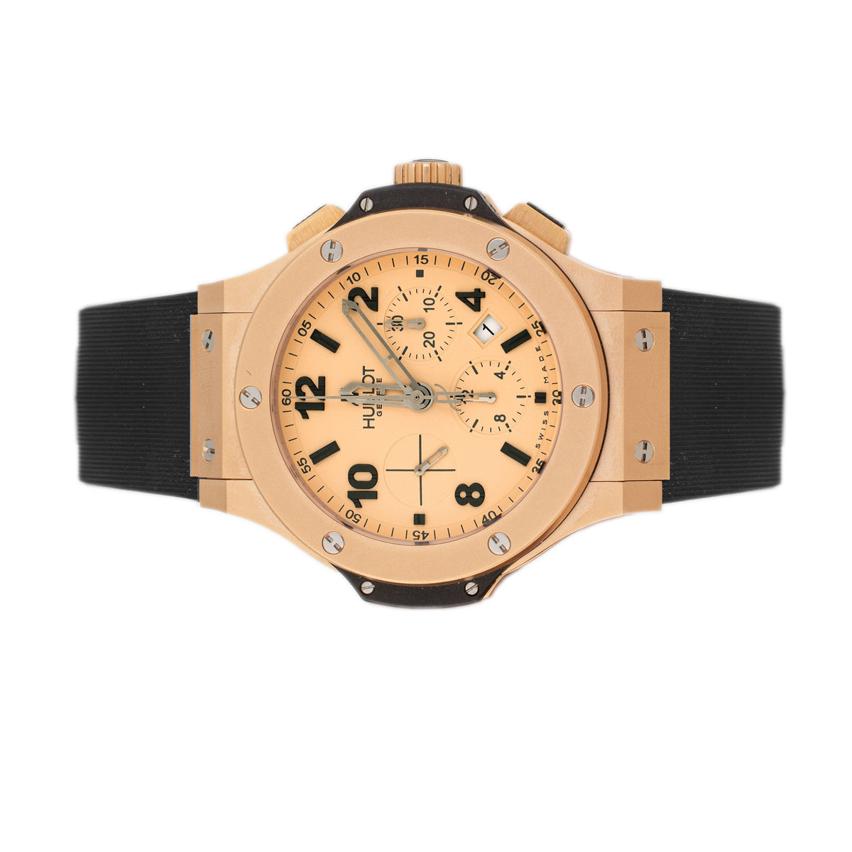 Hublot Big Bang Chronograph Rose Gold Gold Dial 44mm 301.PI.500.RX